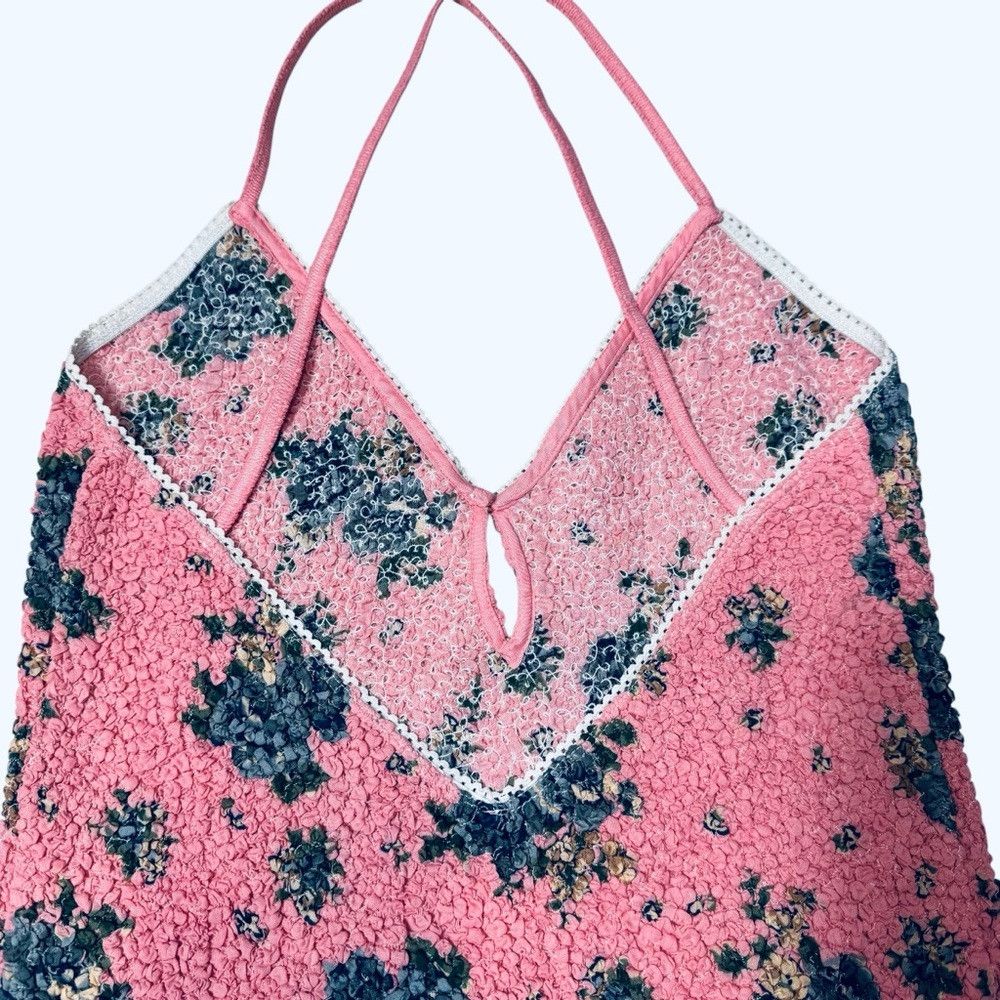 Free People NWT New Free People Seaside Rose Peony Combo Bodysuit Size Size XS / US 0-2 / IT 36-38 - 6 Thumbnail