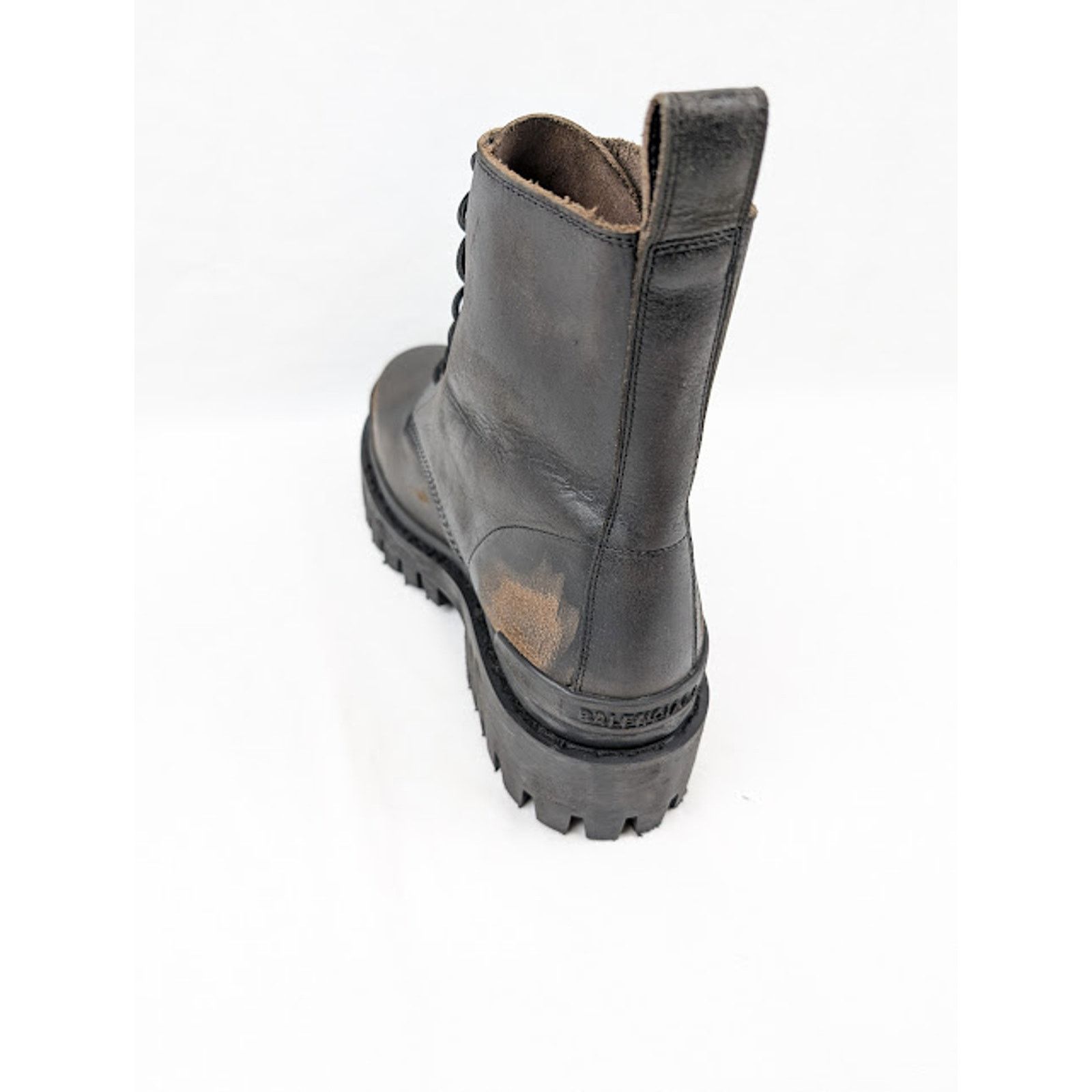 Balenciaga o1rshd1 Strike Booties L20 in Black/Brown Size US 10 / EU 43 - 10 Thumbnail
