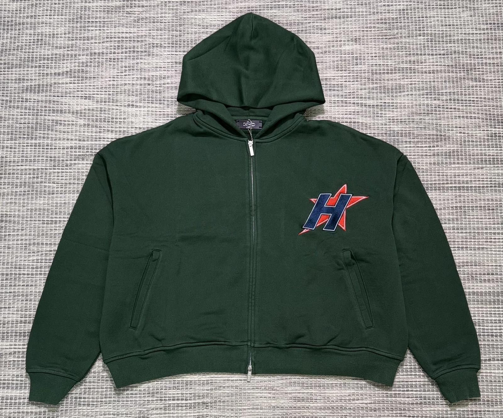 HMDD HMDD Green H-Star Zip Size US XL / EU 56 / 4 - 1 Thumbnail