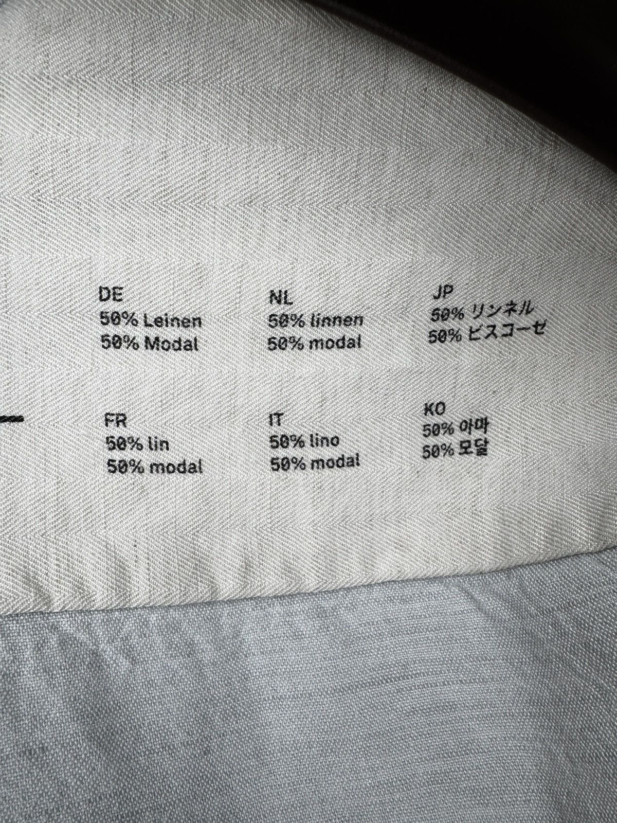 Freitag Freitag Light Grey Linen Modal E783 Mens Shirt Size US L / EU 52-54 / 3 - 13 Thumbnail