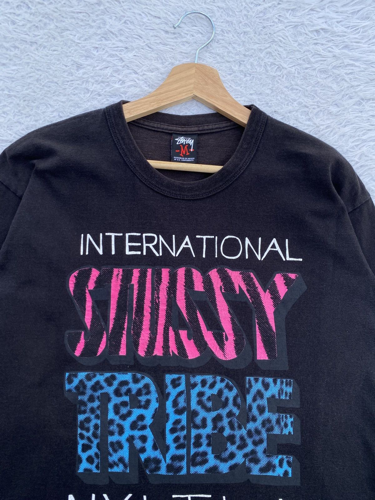 Stussy Rare Vintage Stussy International Tribe Longsleeve Tshirt Size US M / EU 48-50 / 2 - 8 Thumbnail