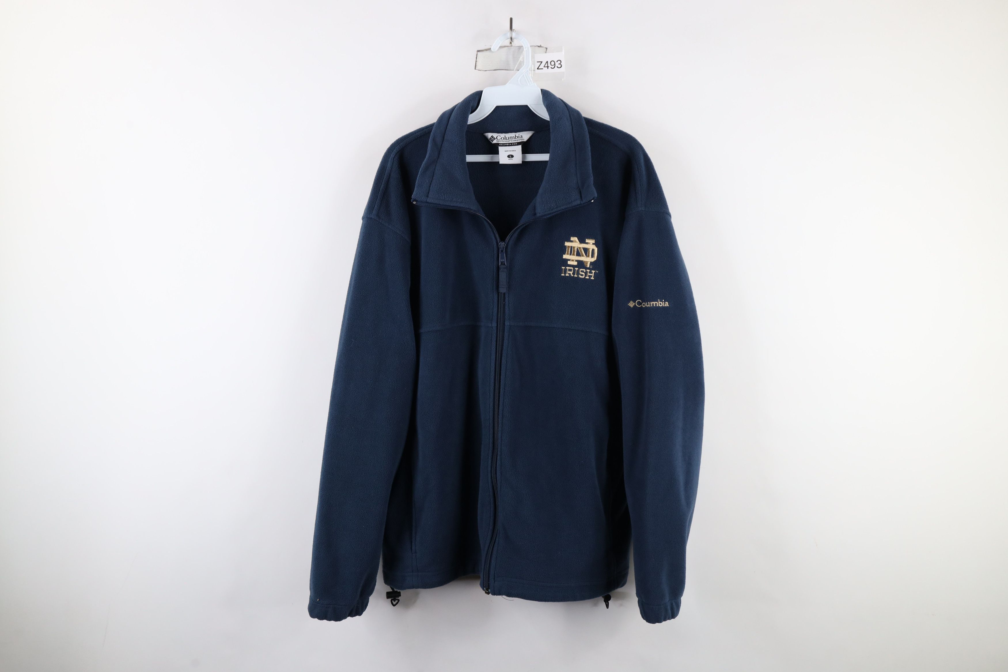 Columbia Vintage Columbia Dame University Full Zip Fleece Jacket Size US L / EU 52-54 / 3 - 1 Thumbnail