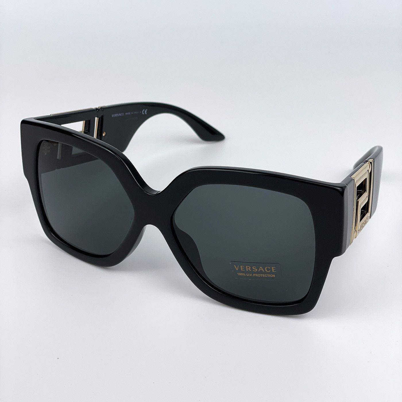 Versace NEW Versace Greca VE4402 GB1/87 Oversized Women Sunglasses Size ONE SIZE - 4 Thumbnail