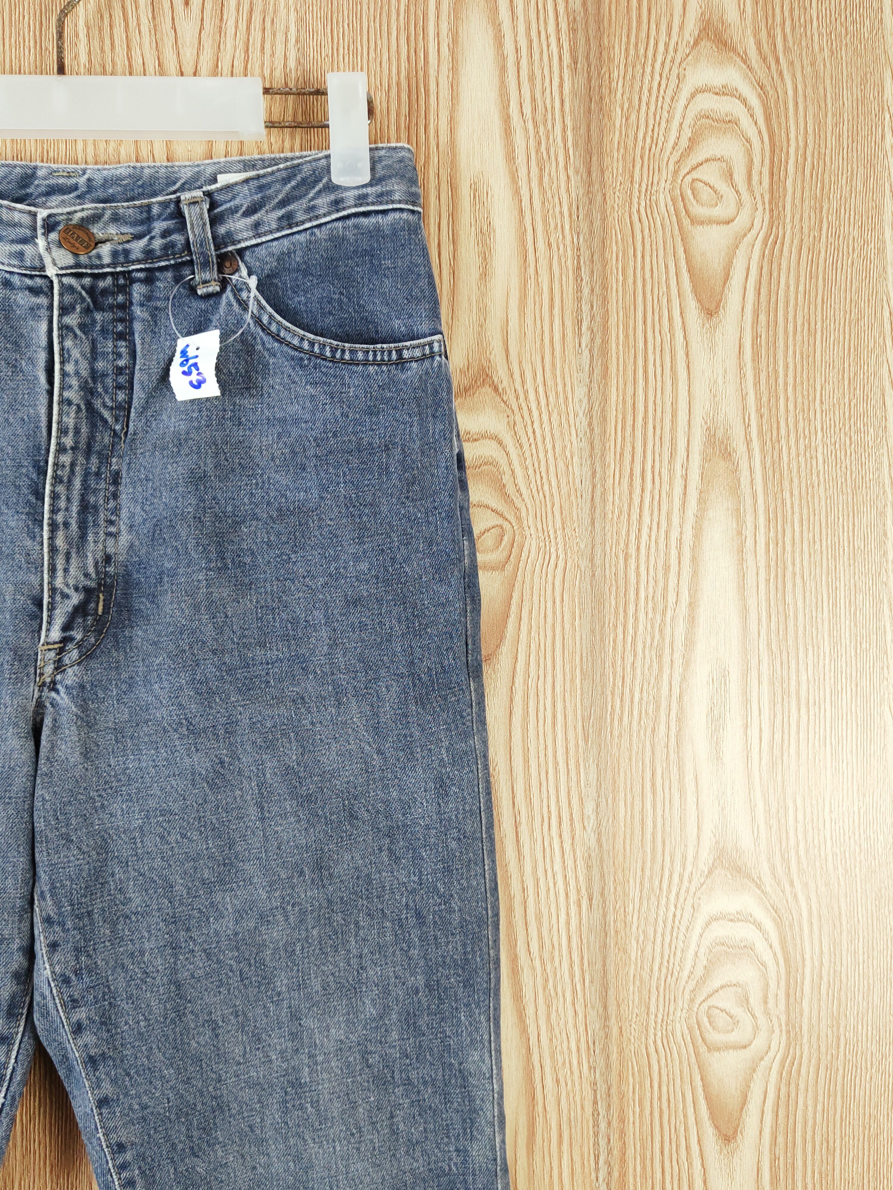 Indigo INDIGO ARTISAN Half Blue Distressed Ripped Jeans #W653 Size US 28 / EU 44 - 5 Thumbnail