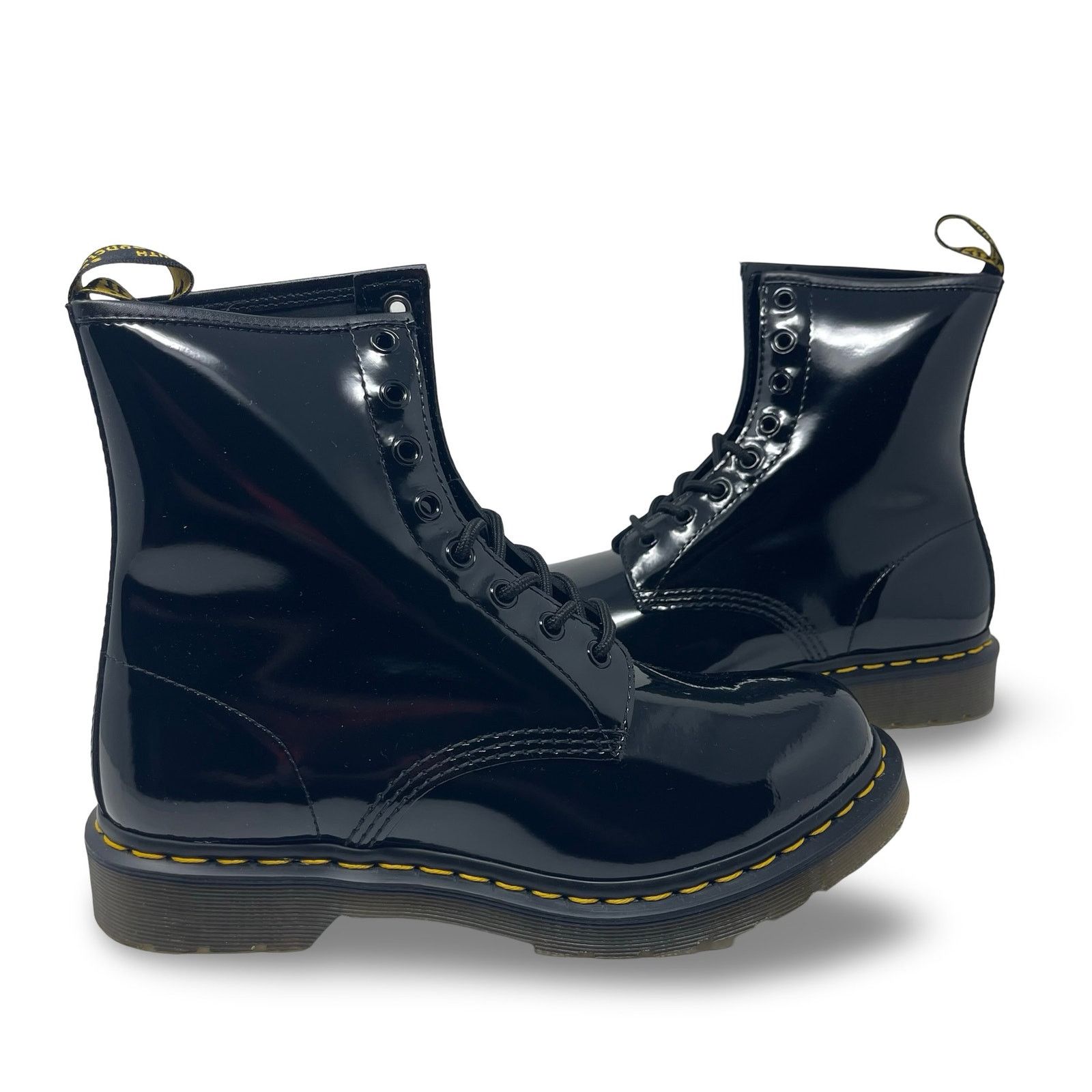 Dr. Martens New Dr. Martens 1460 Women Patent Leather Boots Black Size US 10 / IT 40 - 1 Thumbnail