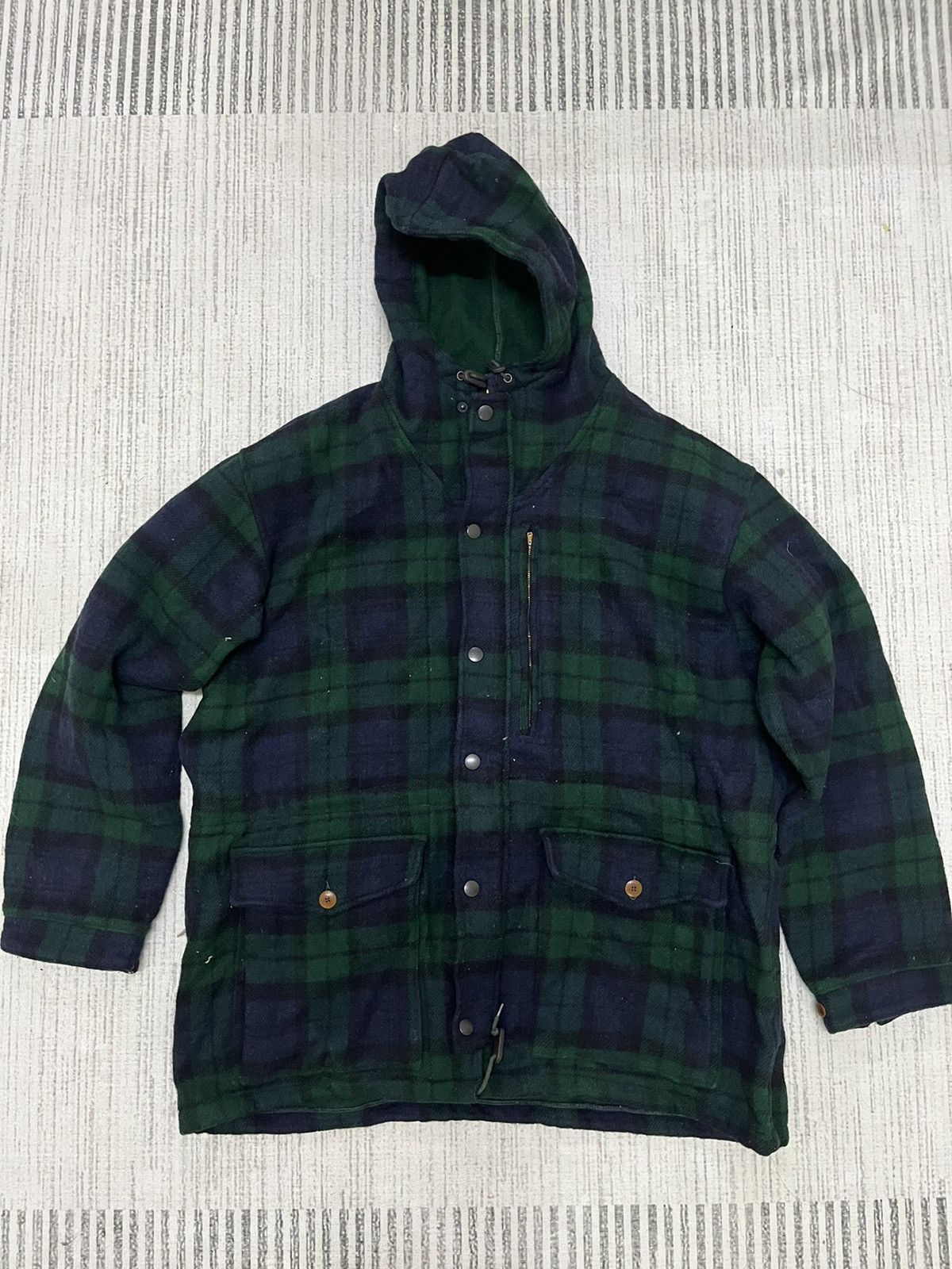 Polo Ralph Lauren × Vintage Vintage 80s made in usa wool jacket ralph lauren Size US XL / EU 56 / 4 - 1 Thumbnail