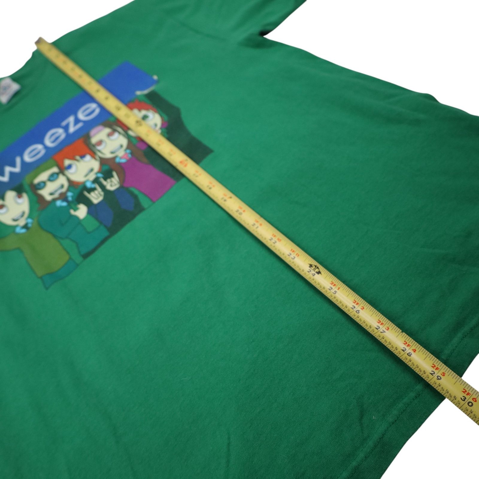Vintage Vintage Y2k Weezer Cartoon Group Photo Band Tee Size US L / EU 52-54 / 3 - 8 Thumbnail