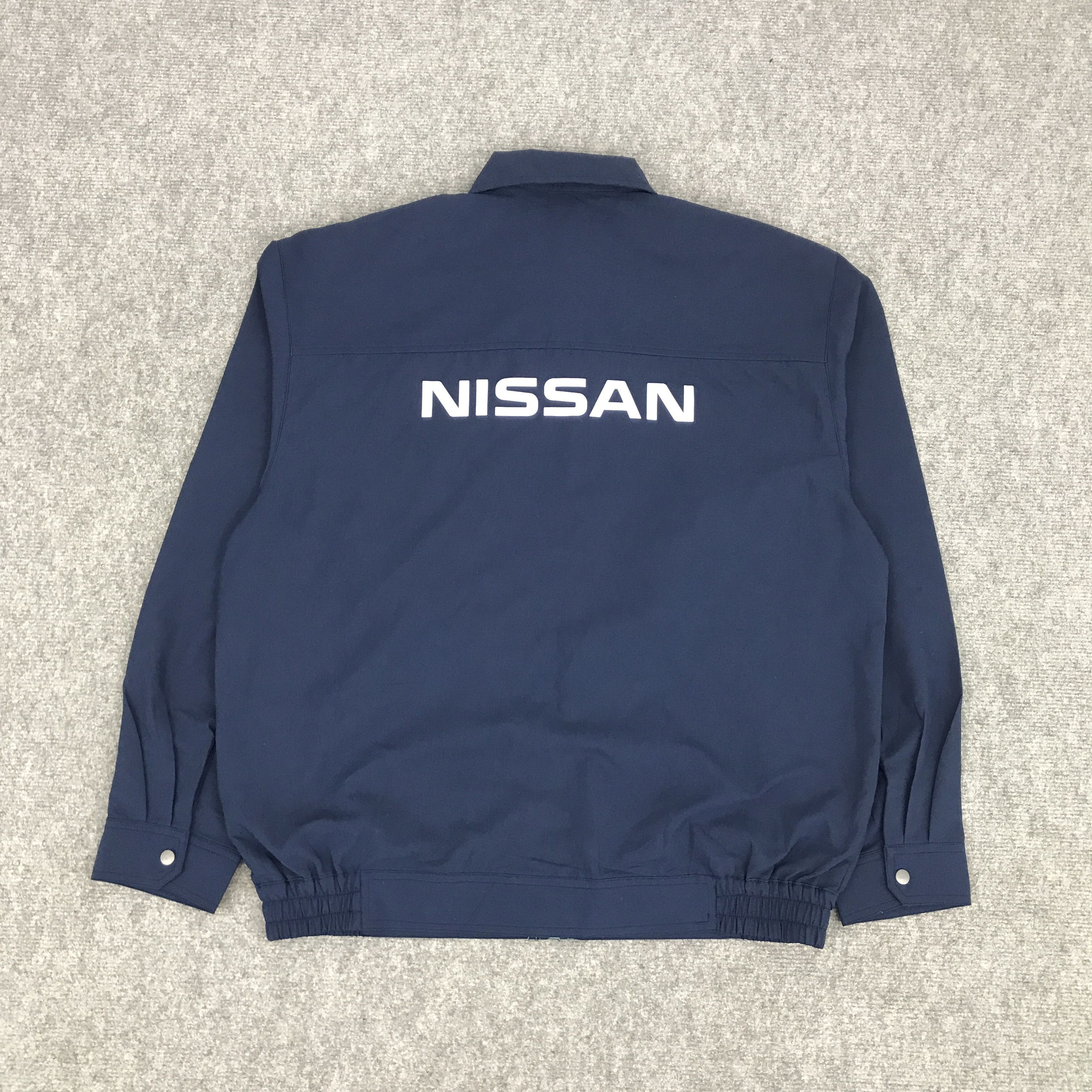Japanese Brand NISSAN RACING WORK UNIFORM CUSTOM JACKET Size US L / EU 52-54 / 3 - 1 Thumbnail