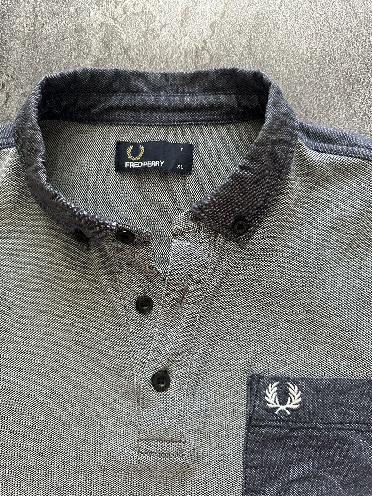 Fred Perry 💼 Vintage Fred Perry Polo T-Shirt 90s Size US M / EU 48-50 / 2 - 4 Thumbnail