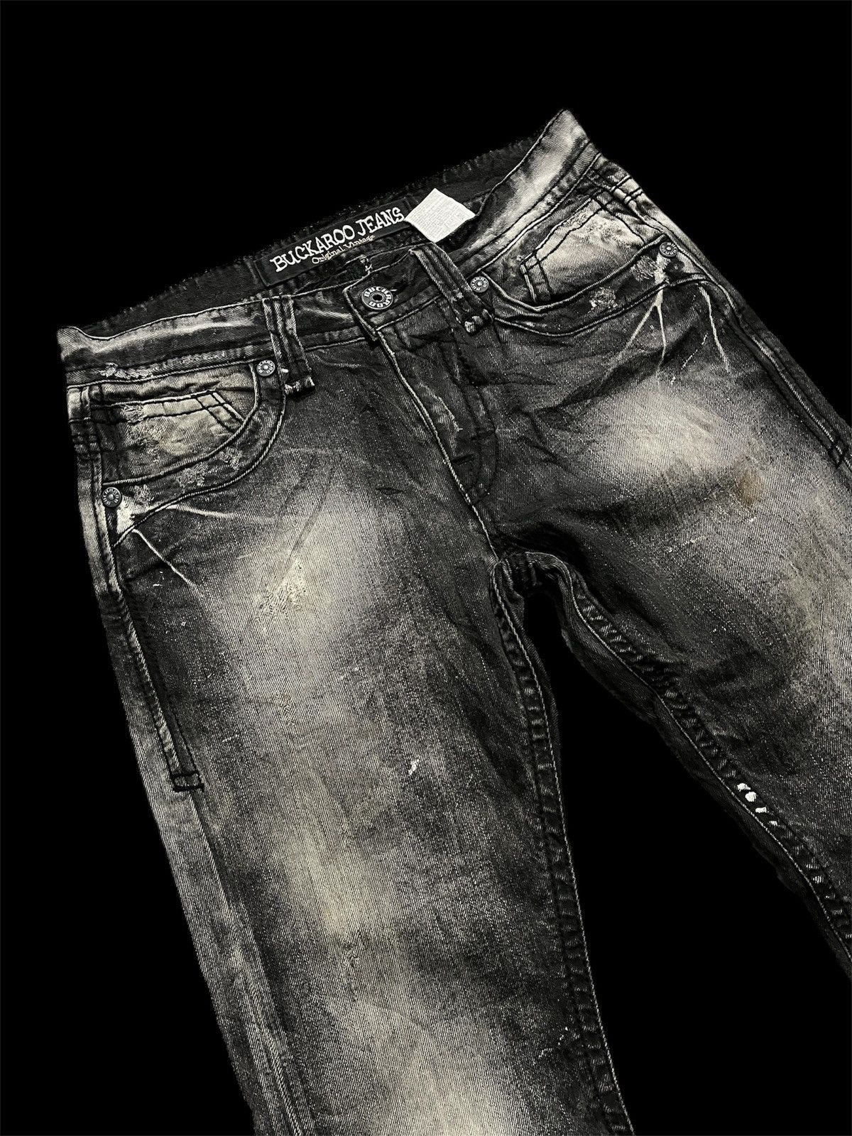 BUCKAROO Buckaroo Vintage Faded Gray and Worn Effect Size US 32 / EU 48 - 2 Thumbnail