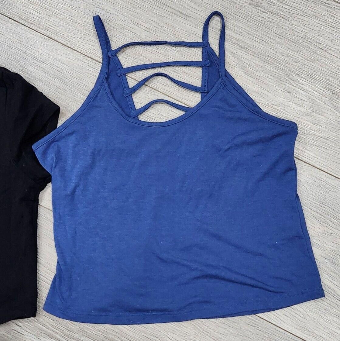 Designer Ambiance Crop Top Lot Of 3 Tanks And Shirt Small Medium Size ONE SIZE - 5 Thumbnail