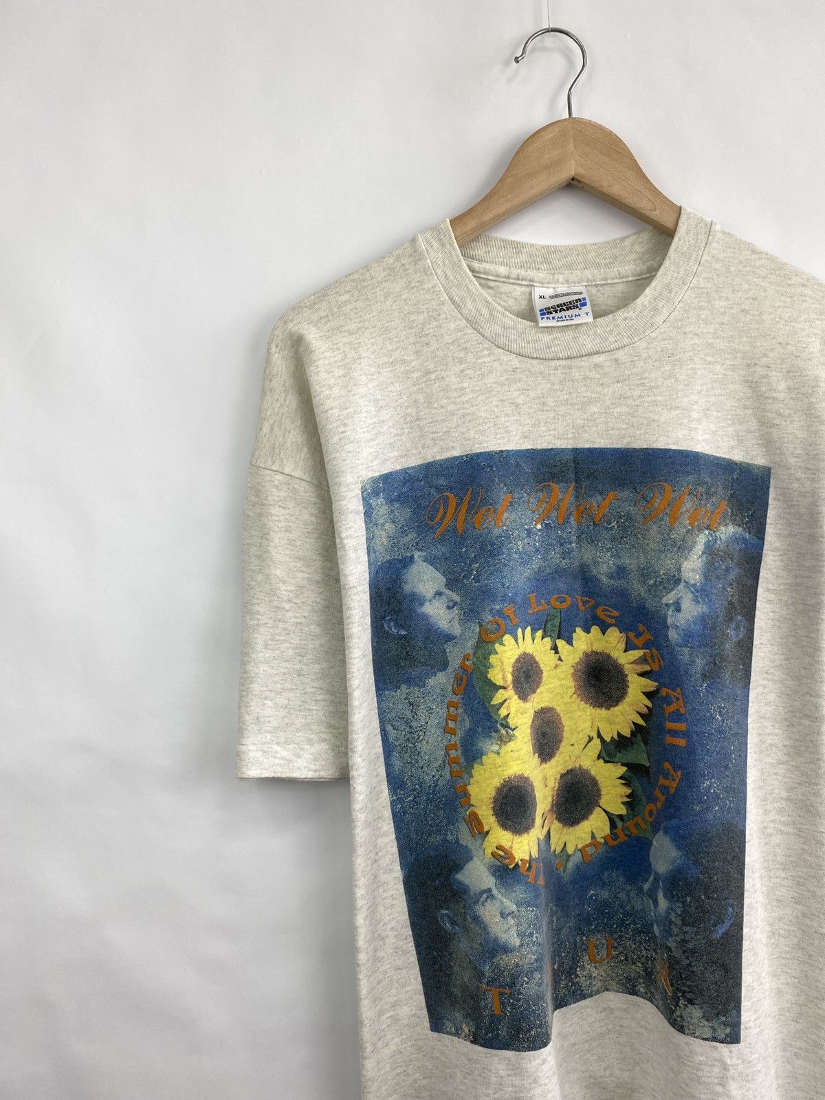 Band Tees Vintage 1994 Wet Wet Wet Tour Band T-Shirt Rare Retro Y2K Size US XL / EU 56 / 4 - 2 Thumbnail