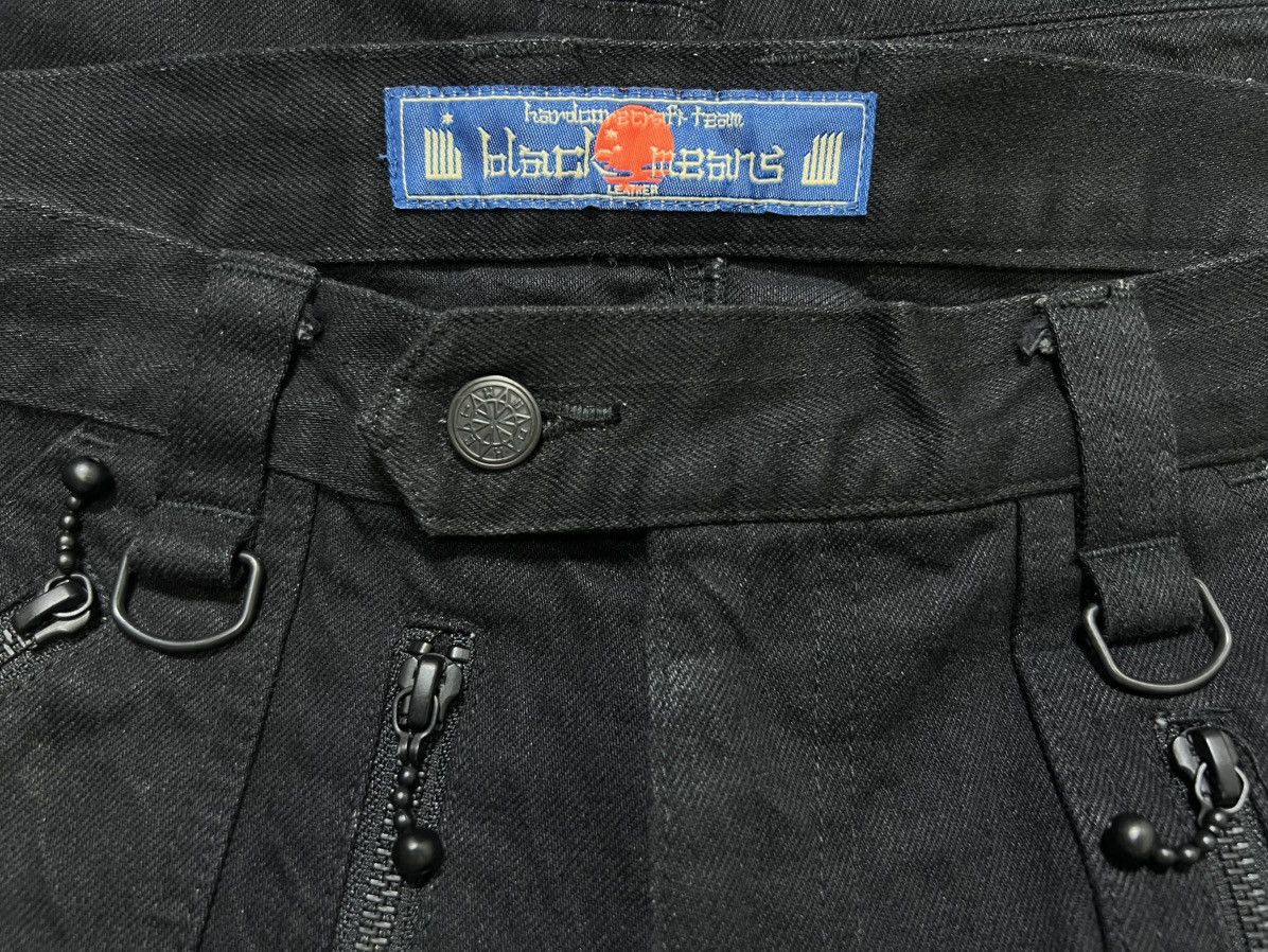 Blackmeans Blackmeans - Moto Denim Cargo Pants Size US 36 / EU 52 - 11 Thumbnail
