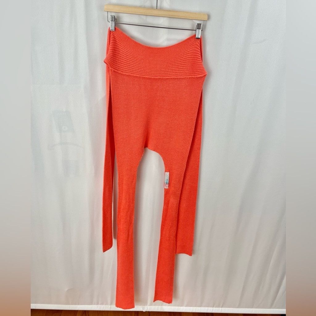 Free People Free People Orchid Multi Way Tie Knit Tank Top in Coral US M Size M / US 6-8 / IT 42-44 - 3 Thumbnail