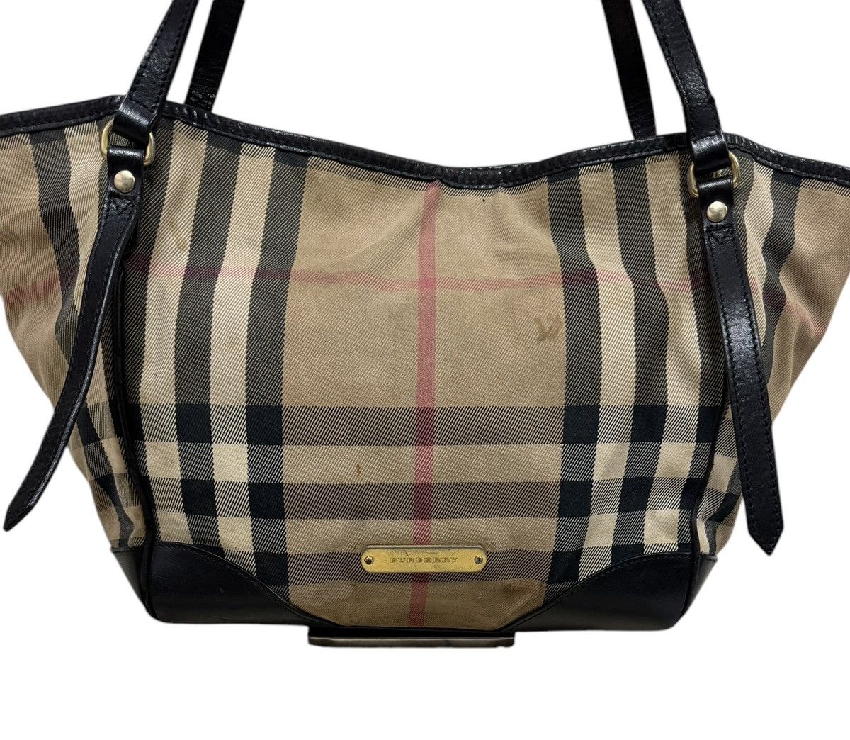 Burberry Burberry Canterburry Tote House Bag Size ONE SIZE - 8 Thumbnail