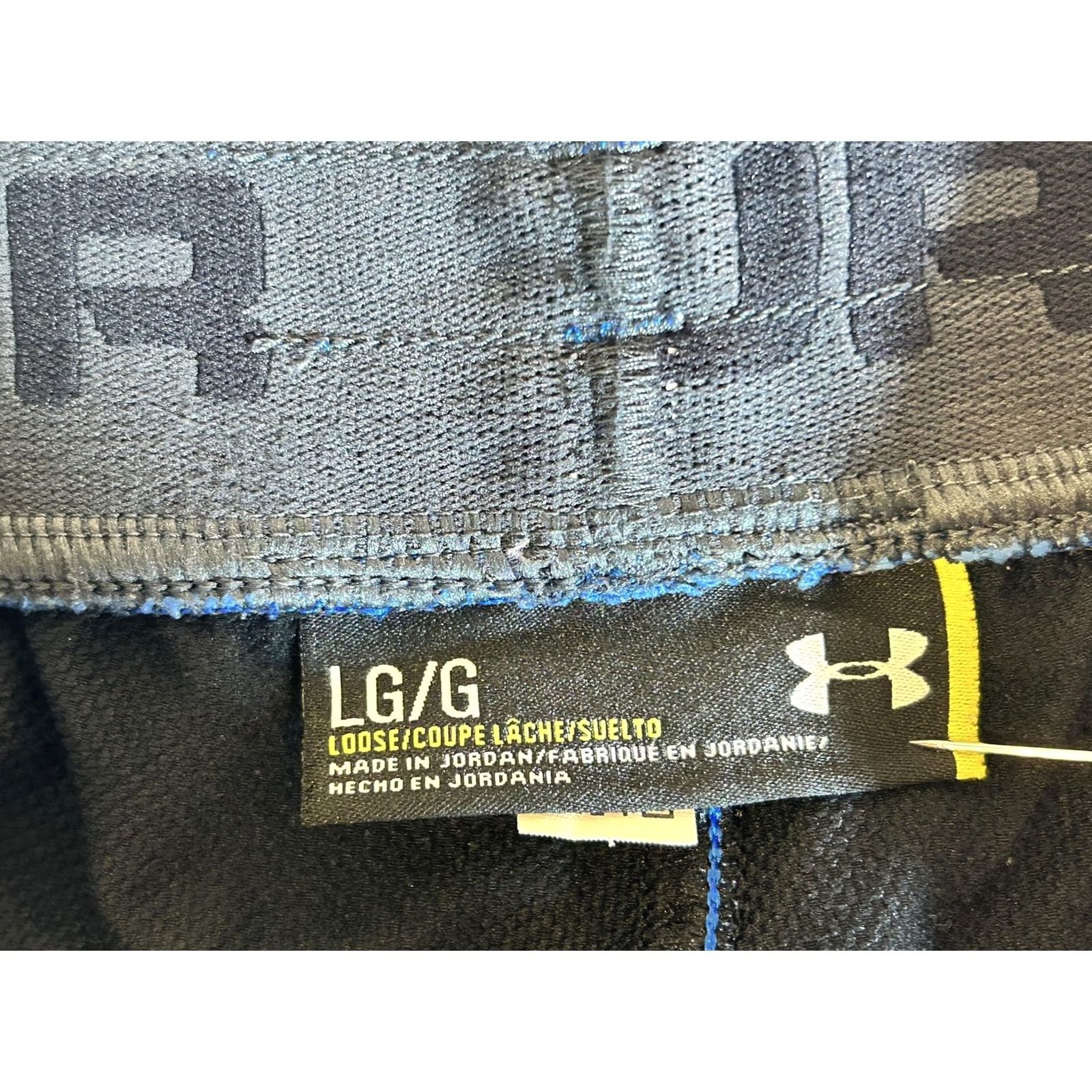 Under Armour Under Armour Shorts Mens Large Blue Terry Athletic Gym Training Workout UA Size US 33 - 5 Thumbnail