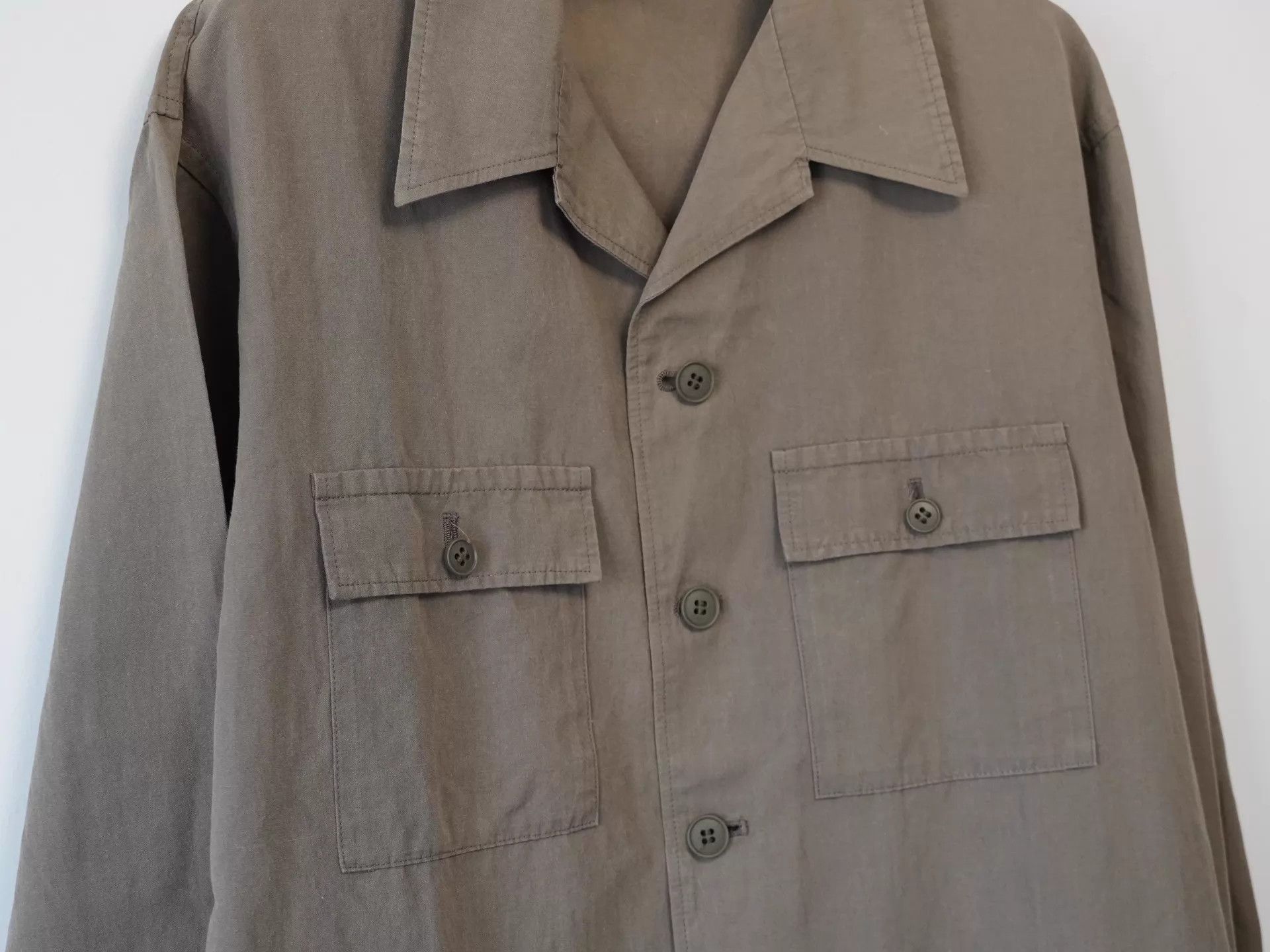Yohji Yamamoto Yohji Yamamoto Y's 4-Pocket Military Shirt-Jacket S2 Size US M / EU 48-50 / 2 - 3 Thumbnail