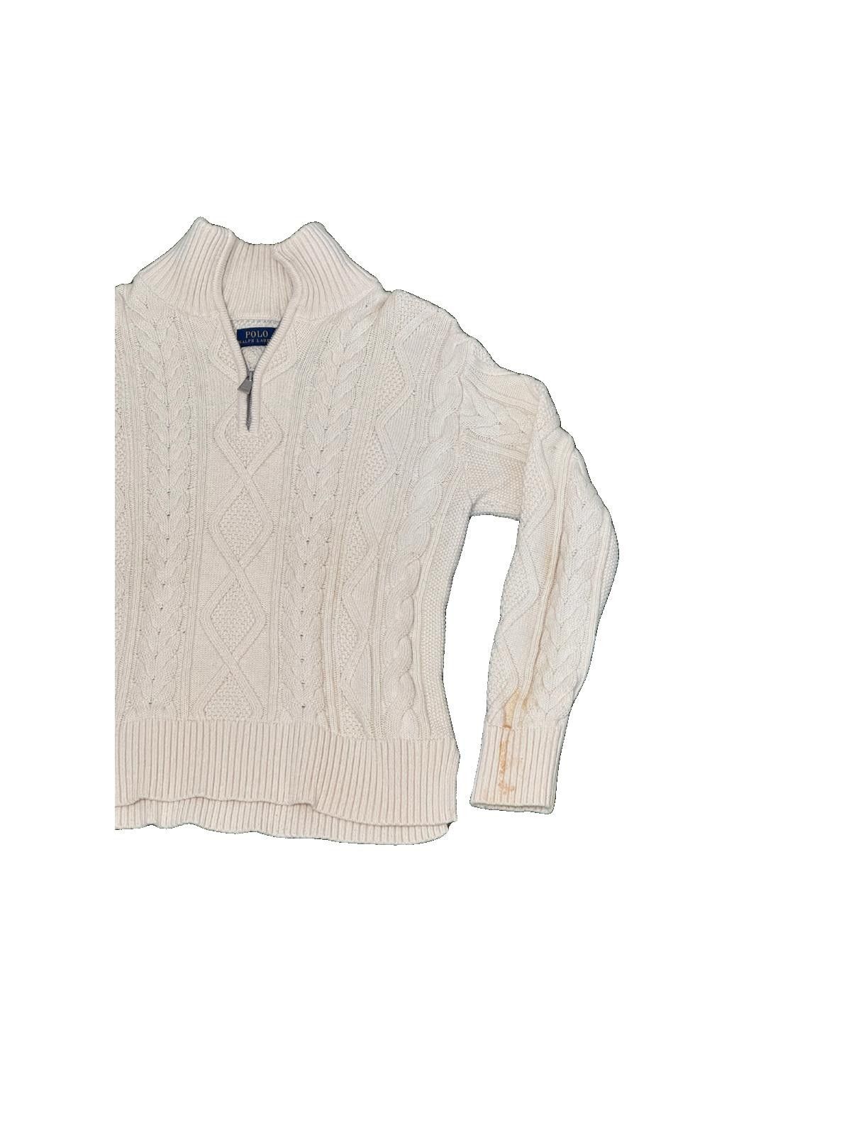 Polo Ralph Lauren Ladies Polo Ralph Lauren Quarter Zip Sweater Size XS / US 0-2 / IT 36-38 - 3 Thumbnail