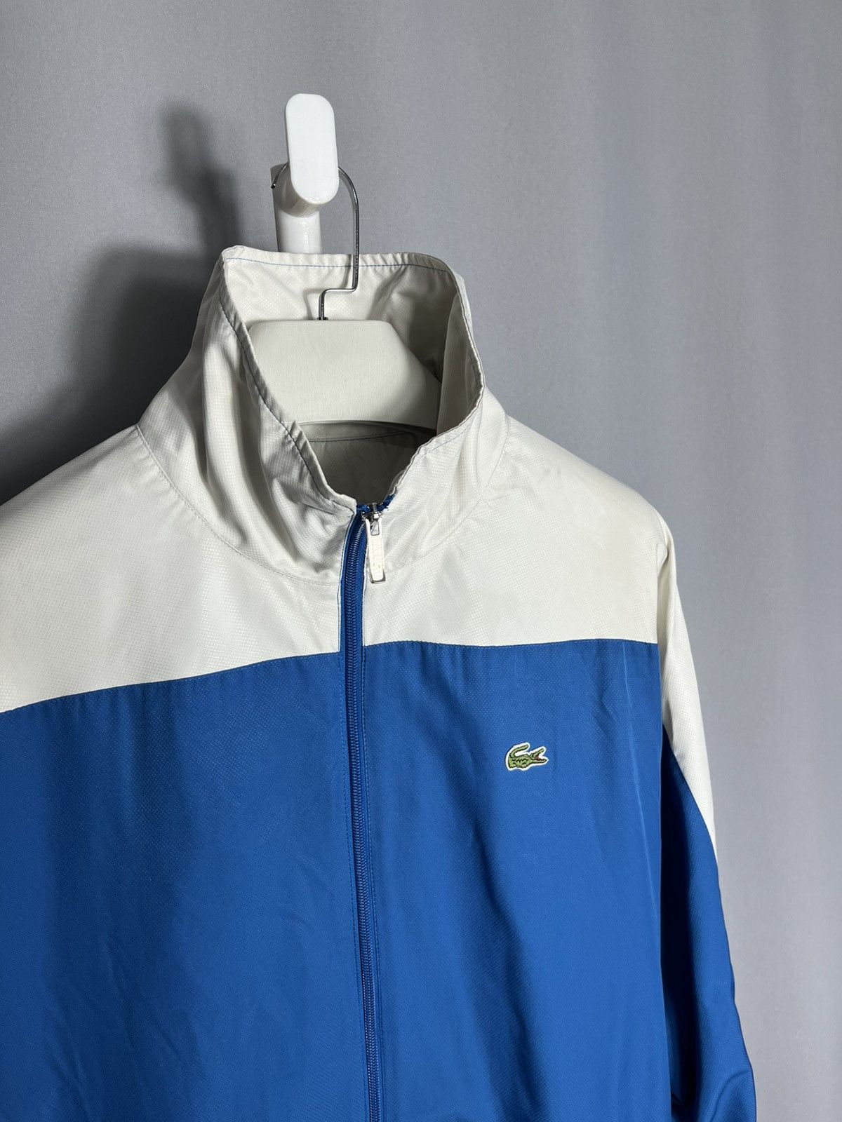 Lacoste Lacoste Sport Polyester Jacket Vintage Full Zip Mens Size US XL / EU 56 / 4 - 2 Thumbnail