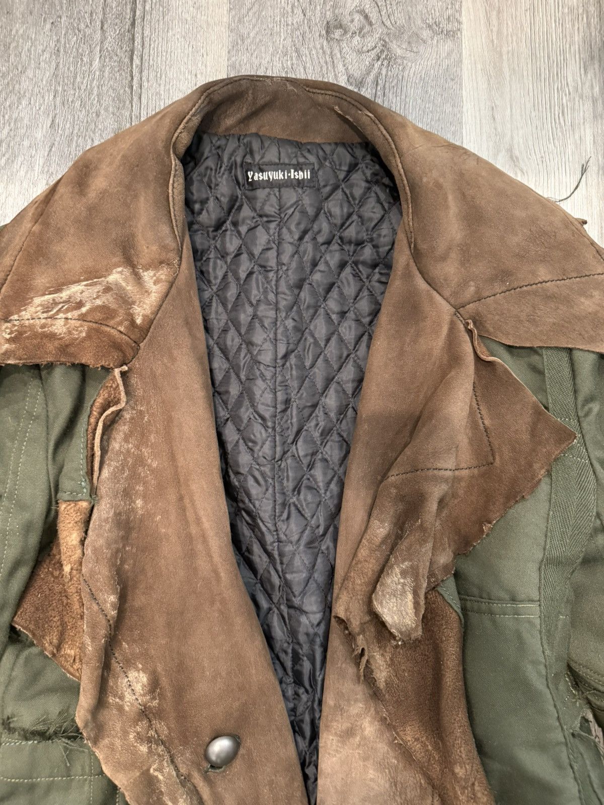 Yasuyuki Ishii Yasuyuki Ishii Reconstructed Deer Skin Military Parka Size US M / EU 48-50 / 2 - 11 Thumbnail