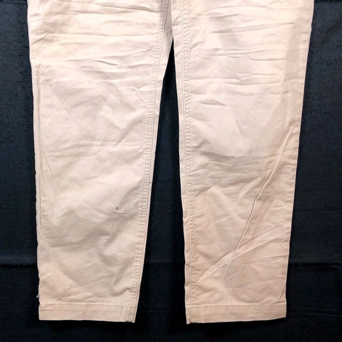 Loft LOFT Pants Tan Mid Rise The Slim Straight Ankle Leg Stretch 6 Tall Womens Casual Workwear Shirt? Size 24" / US 00 / IT 34 - 3 Thumbnail