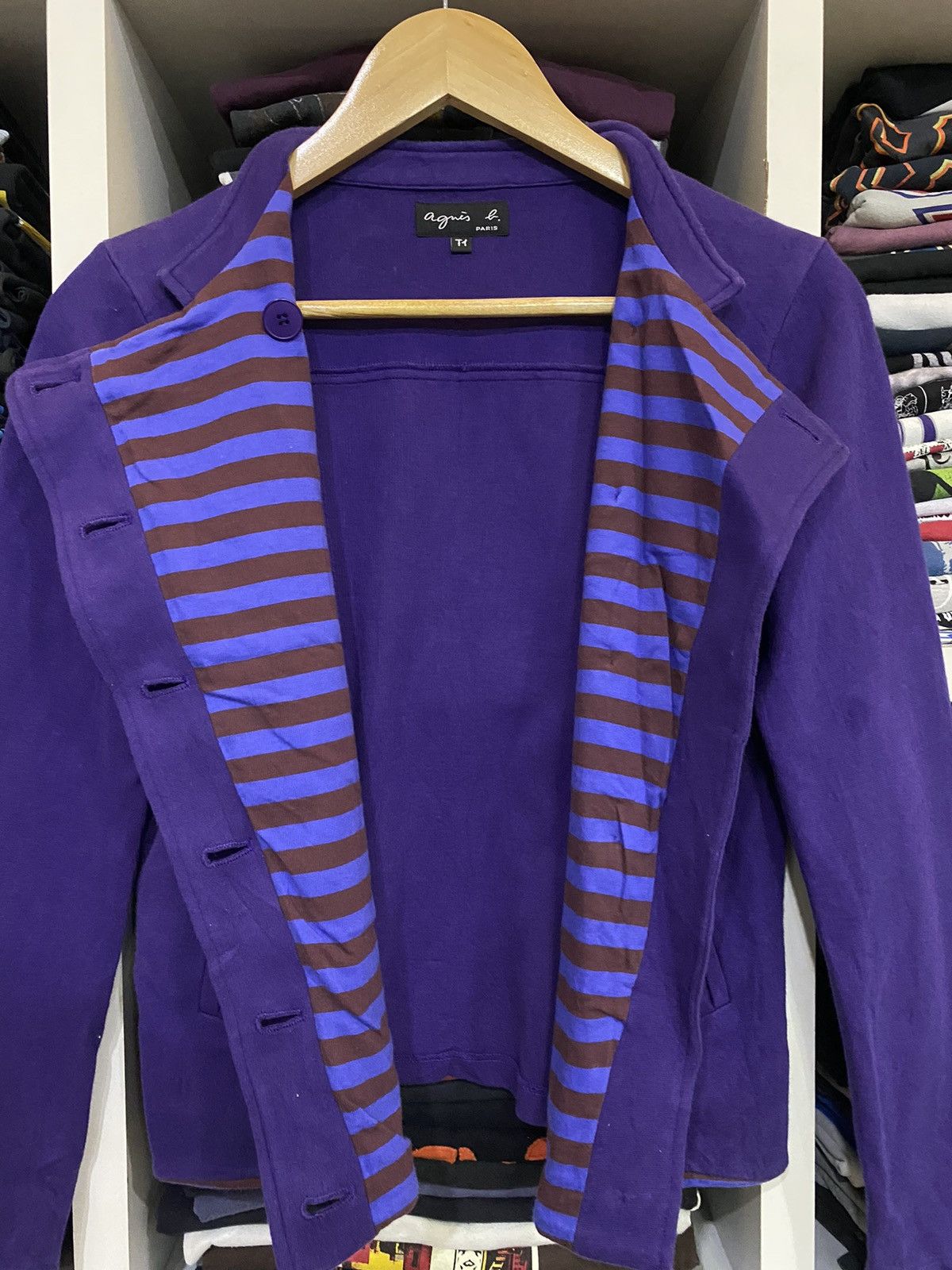 Designer × Issey Miyake × agnes b. Agnes B. Issey miyake Paris Womens Jacket Size S / US 4 / IT 40 - 11 Thumbnail
