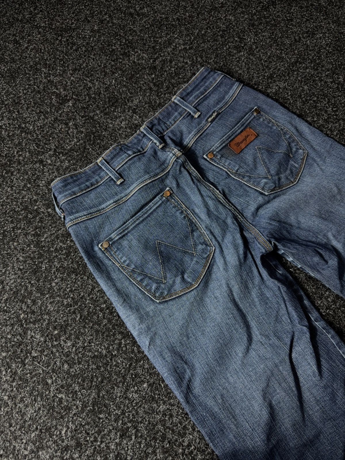 Hysteric Glamour × If Six Was Nine × Wrangler 2000s flared wrangler denim pants jeans y2k style Size 29" - 14 Thumbnail