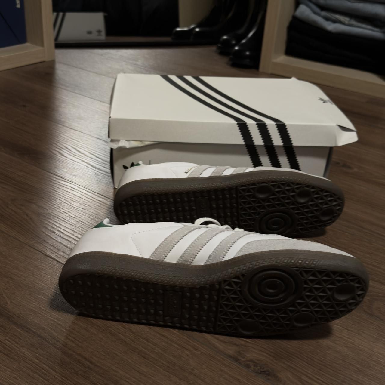 Adidas × Kith Adidas x Kith Sambas white Size US 13 / EU 46 - 6 Thumbnail