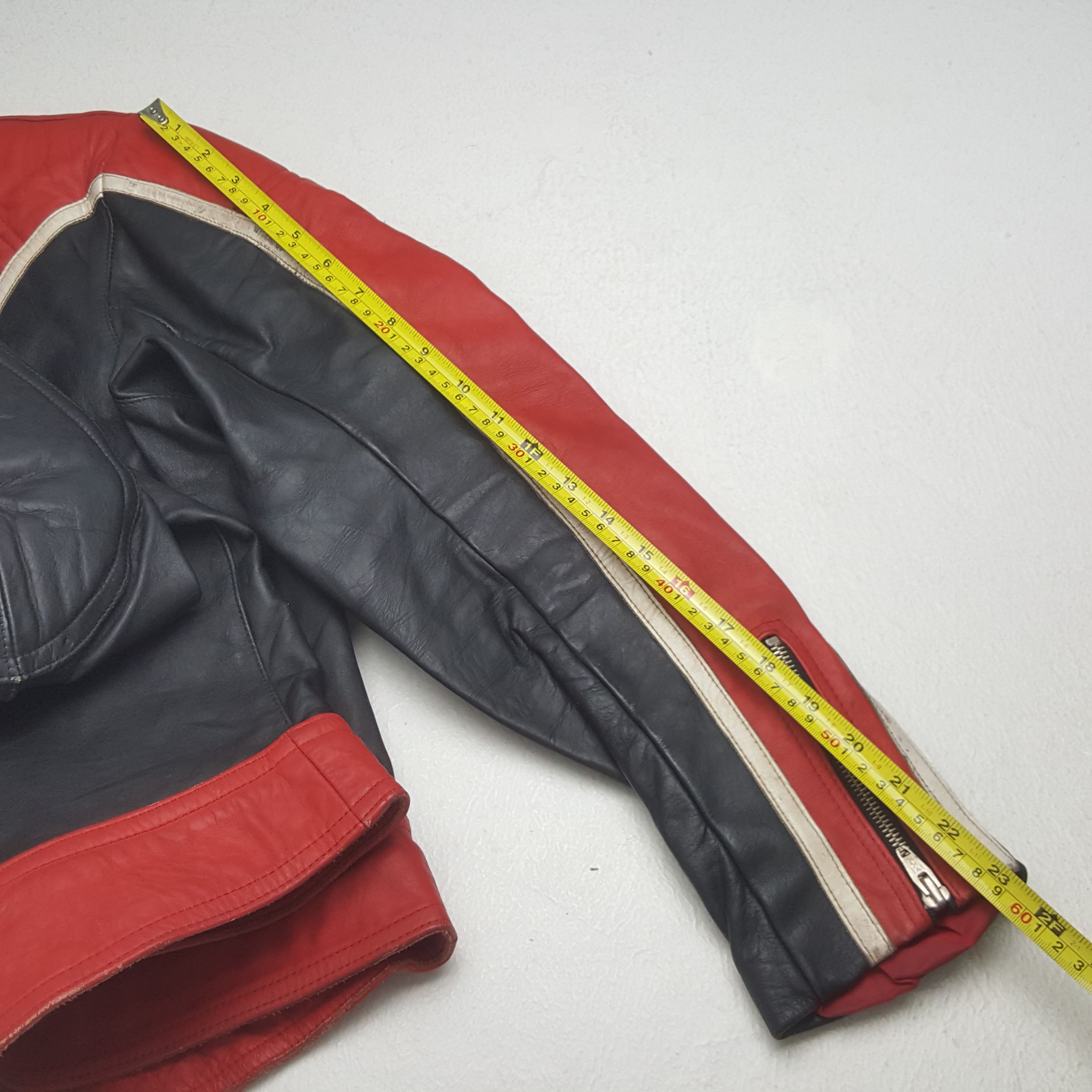 Vintage Vintage Harley Davidson Racing Bikers Leather Jacket 90s RR6 Size US S / EU 44-46 / 1 - 6 Thumbnail