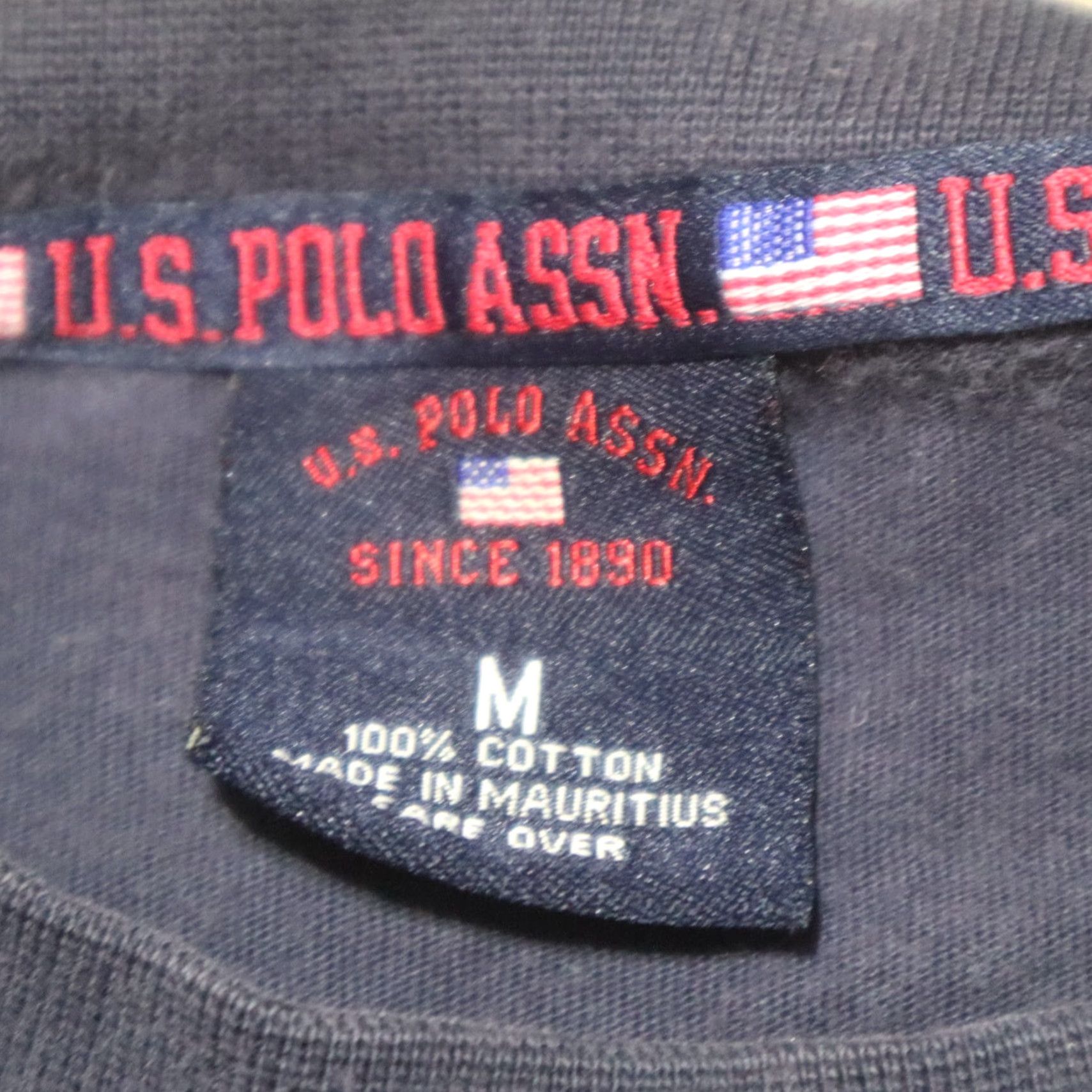 Vintage VINTAGE US Polo Assn T-Shirt Adult Medium Blue Logo Embroidered Short Sleeve Cotton Spandex Size US M / EU 48-50 / 2 - 3 Thumbnail