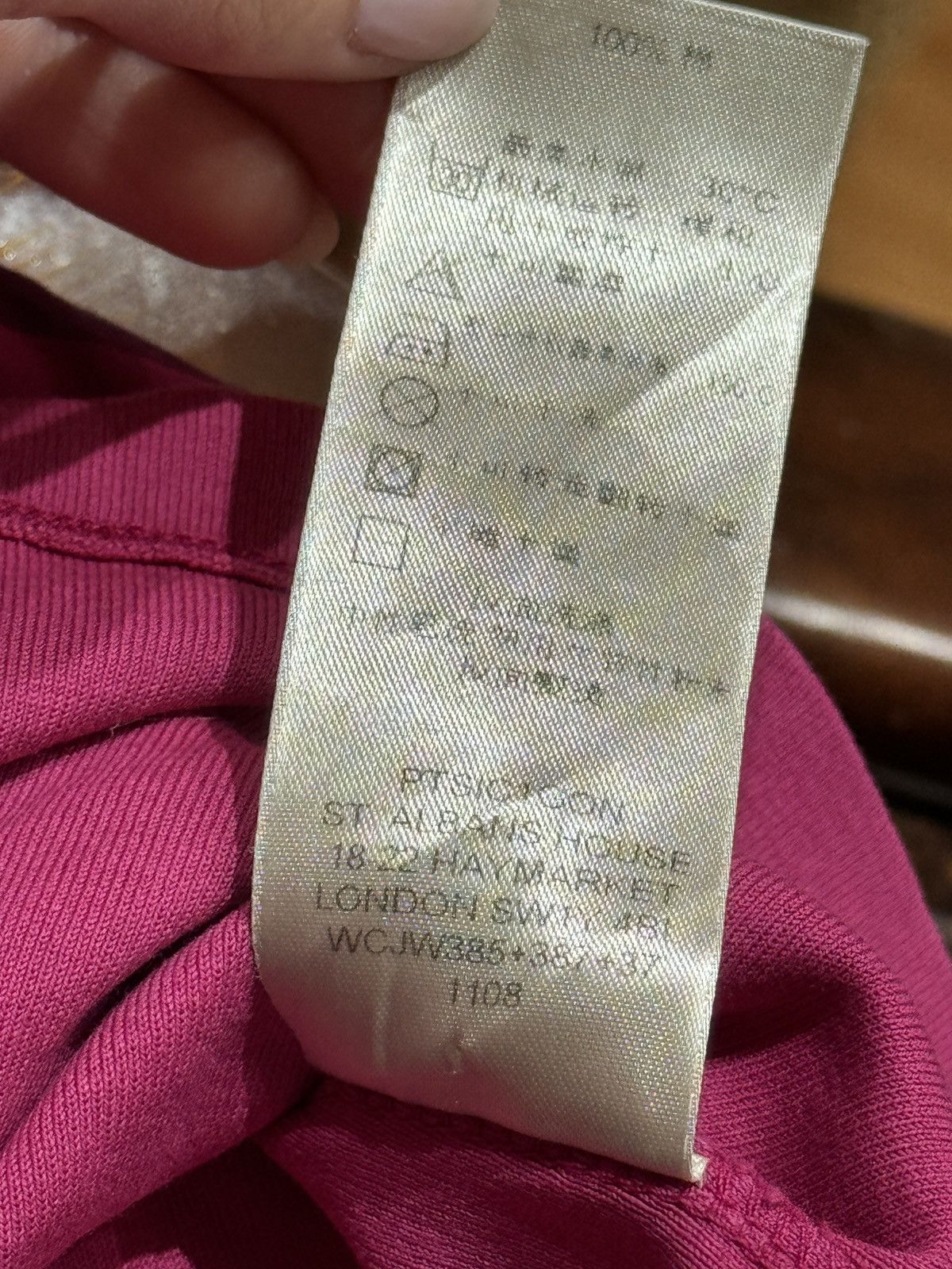 Burberry Rare vintage Burberry London pink polo top Size M / US 6-8 / IT 42-44 - 8 Thumbnail