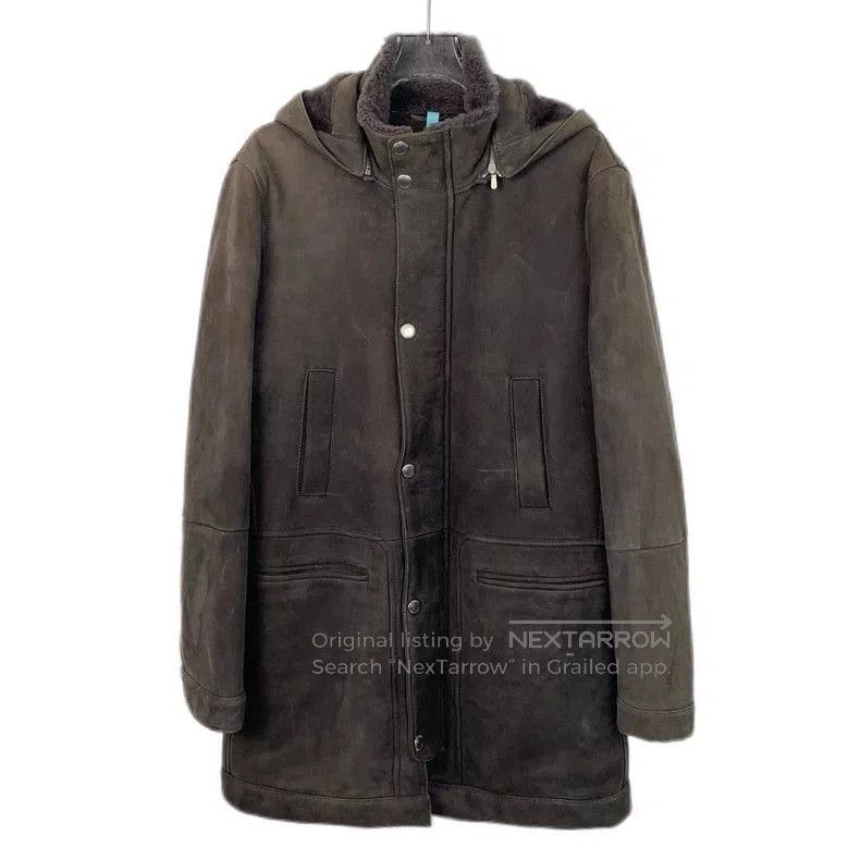 Brunello Cucinelli Brunello Cucinelli Brown Leather Jacket XS. Size US XS / EU 42 / 0 - 1 Thumbnail