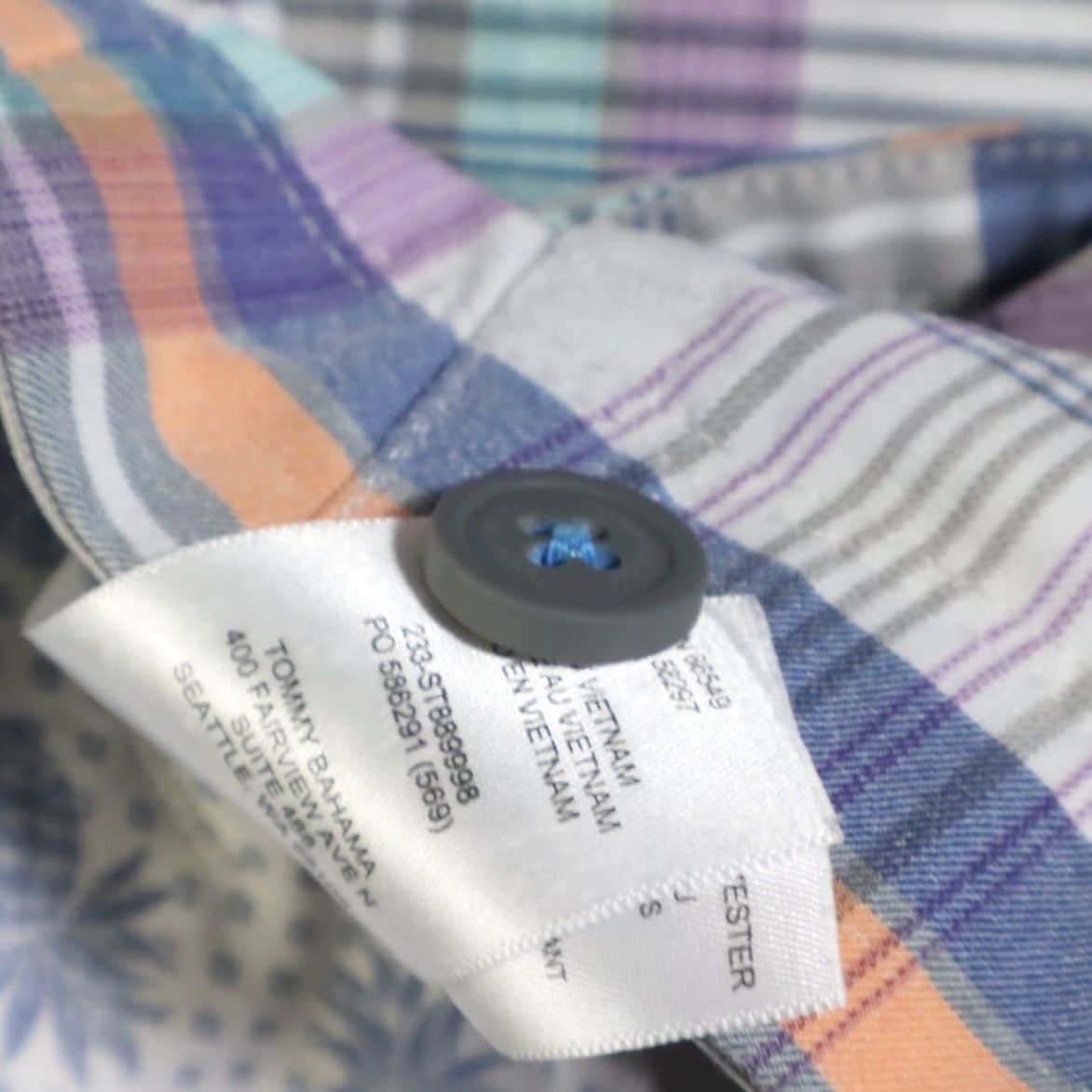 Tommy Bahama Tommy Bahama On Par Islandzone Woven Golf Shorts Plaid Multi-Colored 32 Men's Casual Shorts Size US 32 / EU 48 - 7 Thumbnail