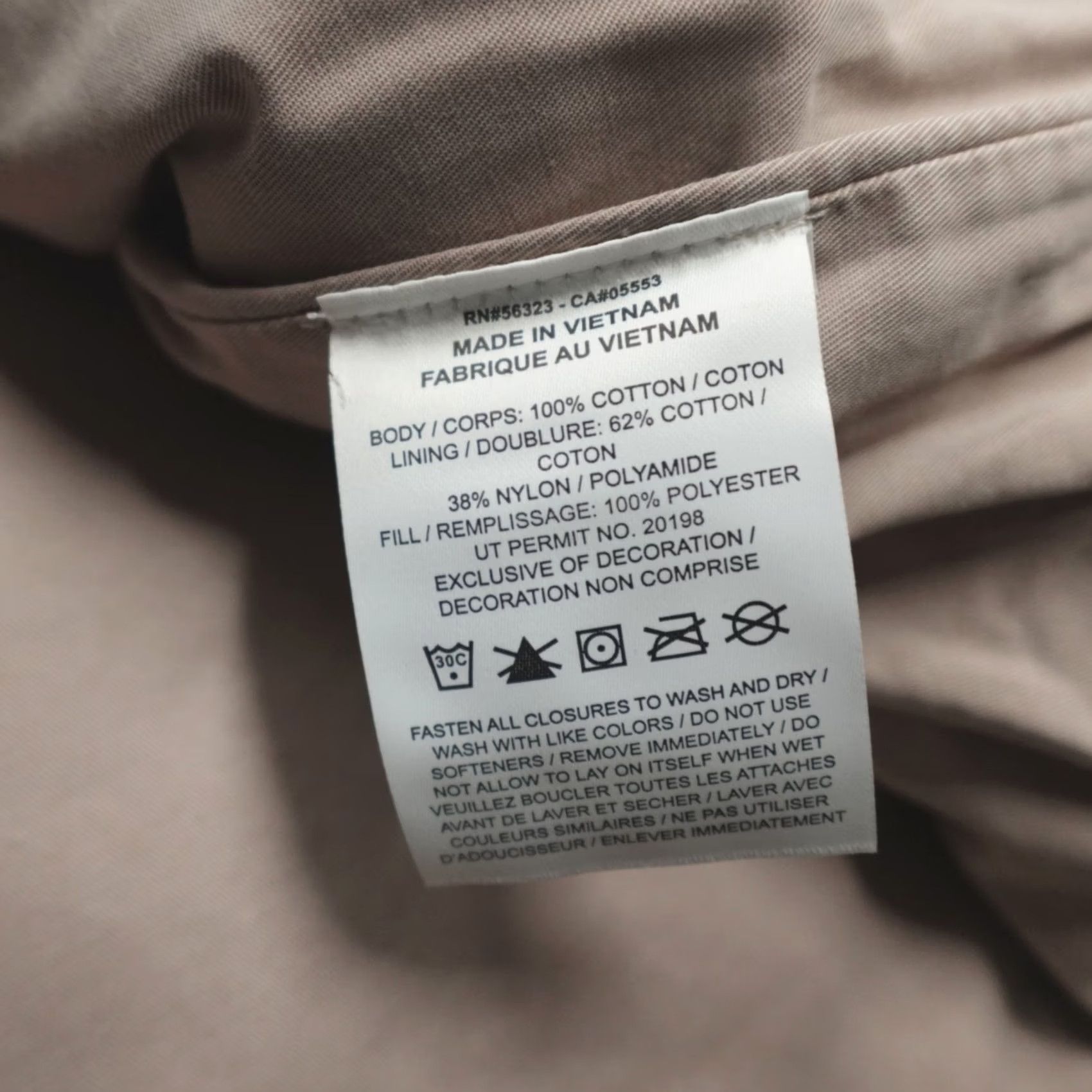 Nike Nike Life Padded Work Vest Men’s 2XL Beige Full Zip FZ6577-200 Size US XXL / EU 58 / 5 - 5 Thumbnail