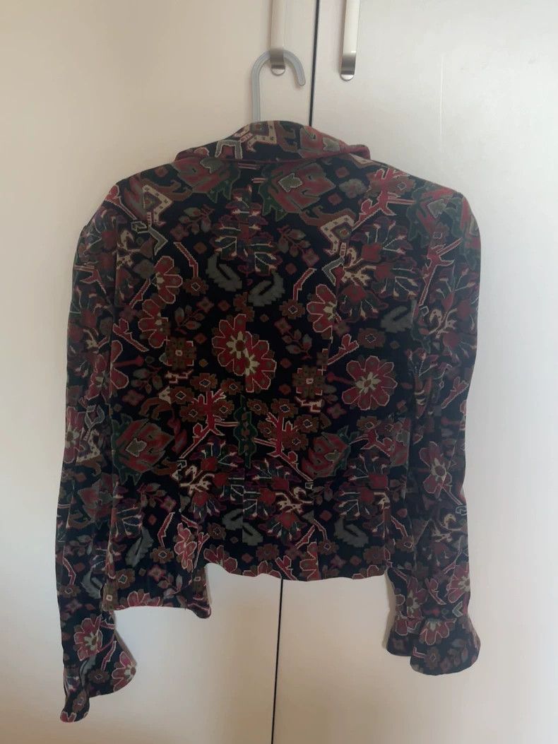 Kenzo KENZO Vintage 1990s print suit with pixelated floral patte Size M / US 6-8 / IT 42-44 - 5 Thumbnail