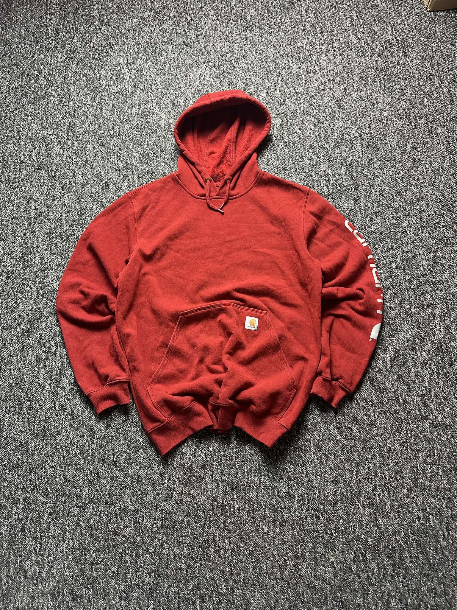Carhartt × Vintage Vintage retro sweatshirts Hoodie Carhartt logo classic boxy Size US M / EU 48-50 / 2 - 1 Thumbnail