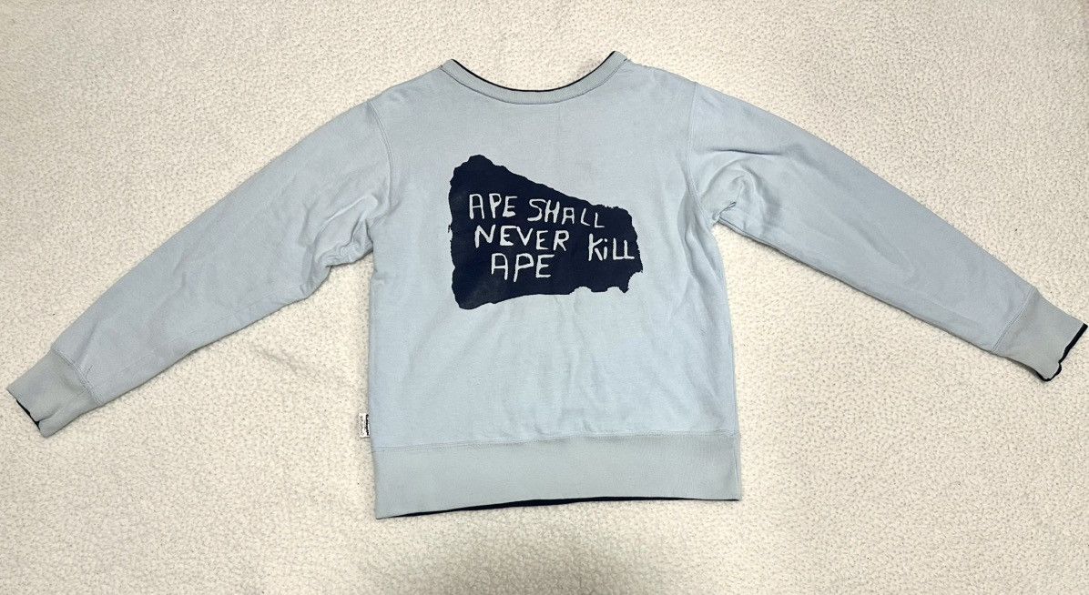 BAPE reversible crewneck