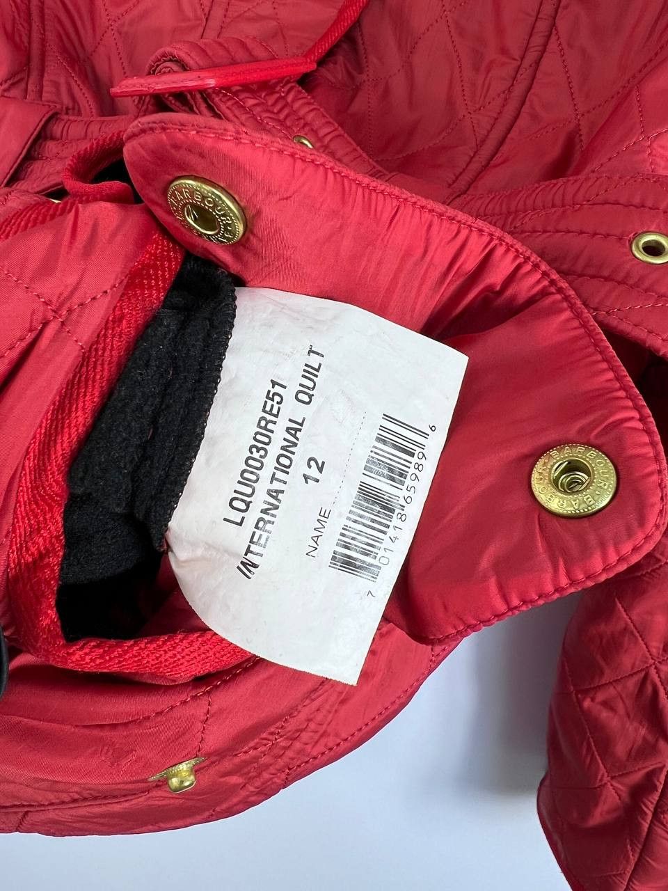 Barbour Barbour International Quilted Jacket Belted Womens Size 38 Size M / US 6-8 / IT 42-44 - 5 Thumbnail