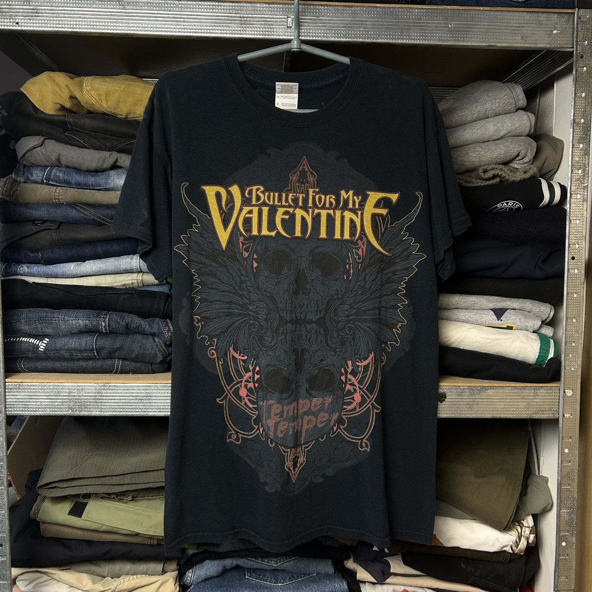 Band Tees Vintage Bullet For My Valentine Big Graphic logo band tee Size US M / EU 48-50 / 2 - 1 Thumbnail