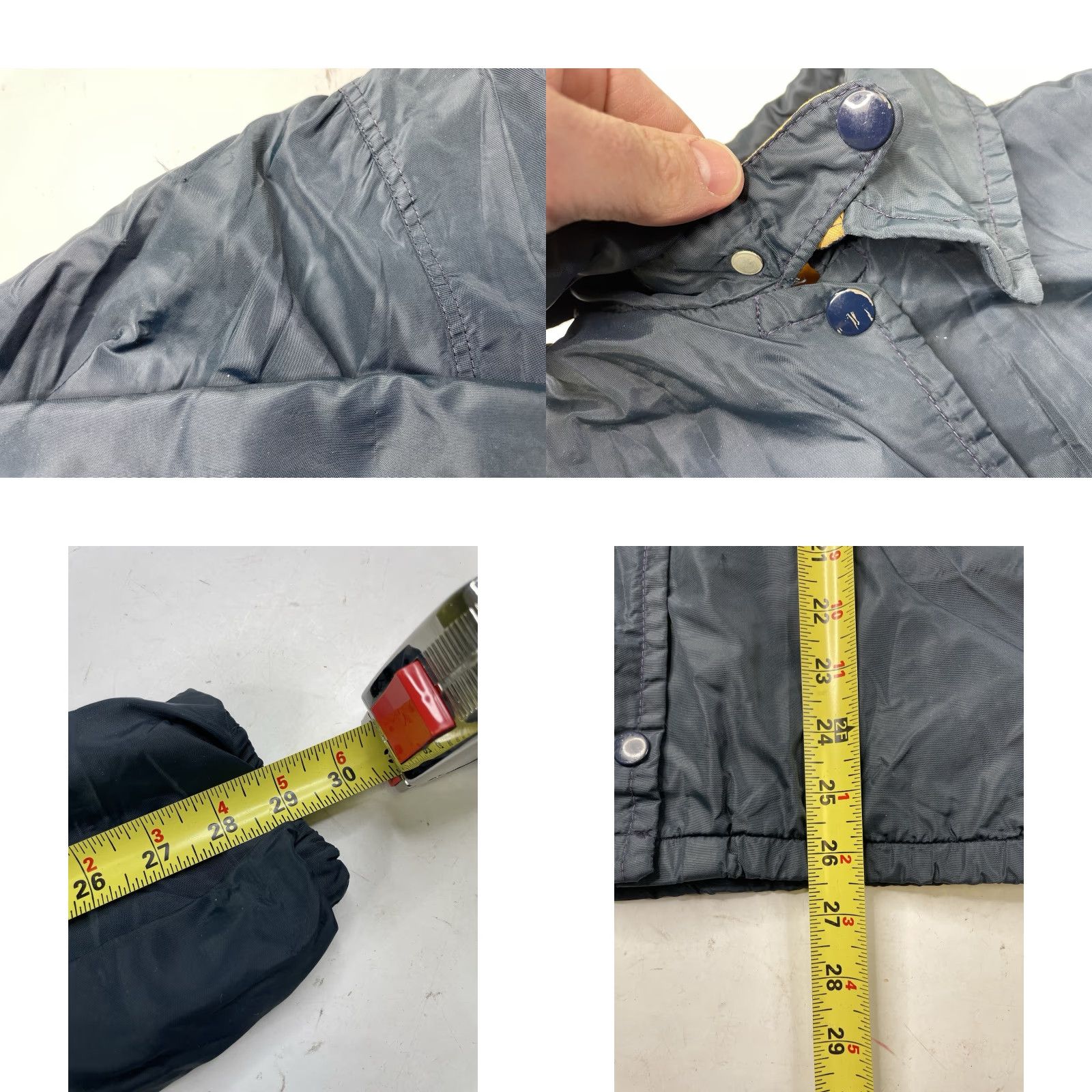 Vintage VINTAGE LL Bean Coaches Jacket Windbreaker Lined USA Womens M 80s 70s Outdoor Americana Blue Size M / US 6-8 / IT 42-44 - 9 Thumbnail