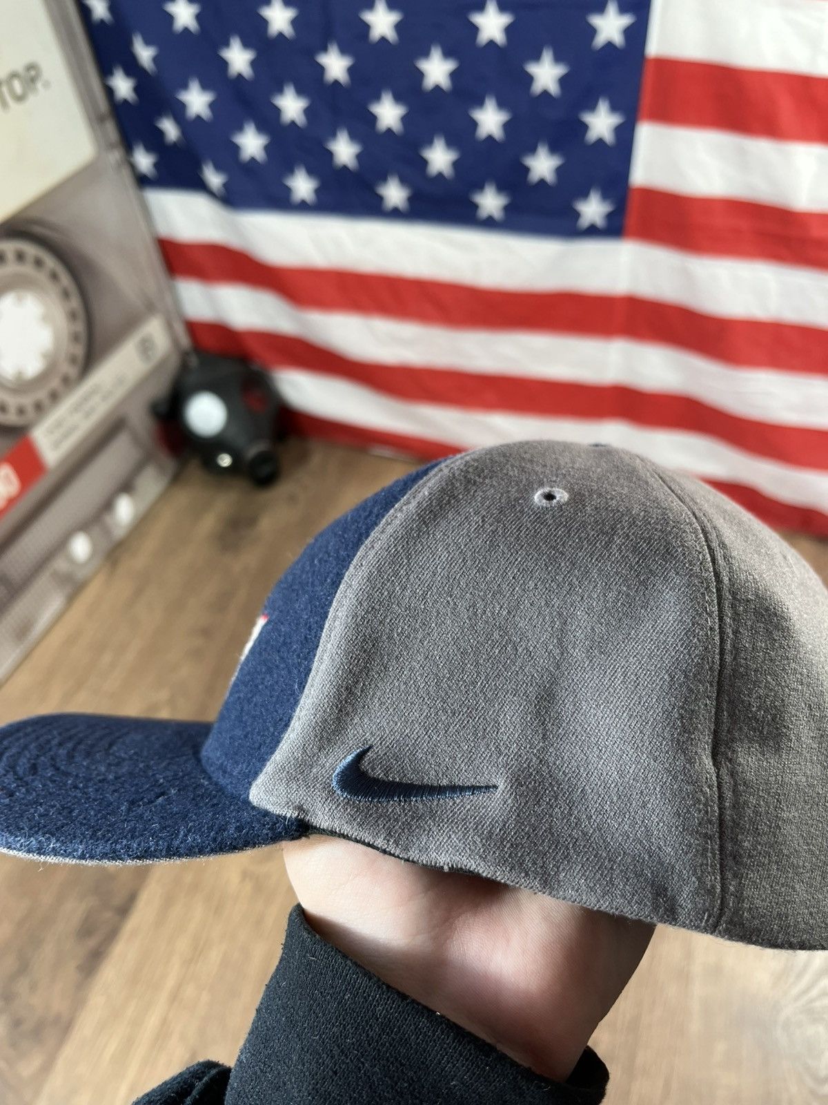Vintage Vintage Nike New Jersey Hat Size M Size ONE SIZE - 7 Thumbnail