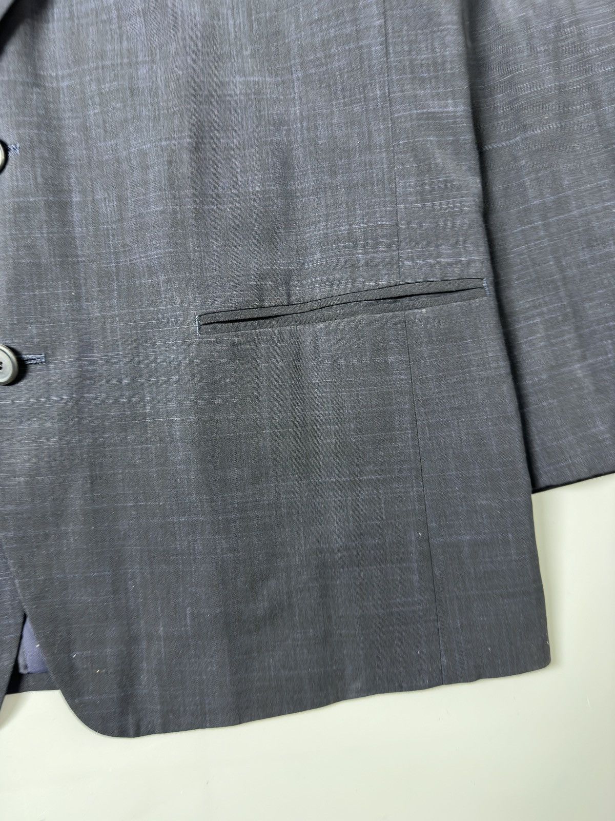 Issey Miyake × Vintage FALL’01 — ISSEY MIYAKE MAINLINE BLAZER Size 40S - 7 Thumbnail