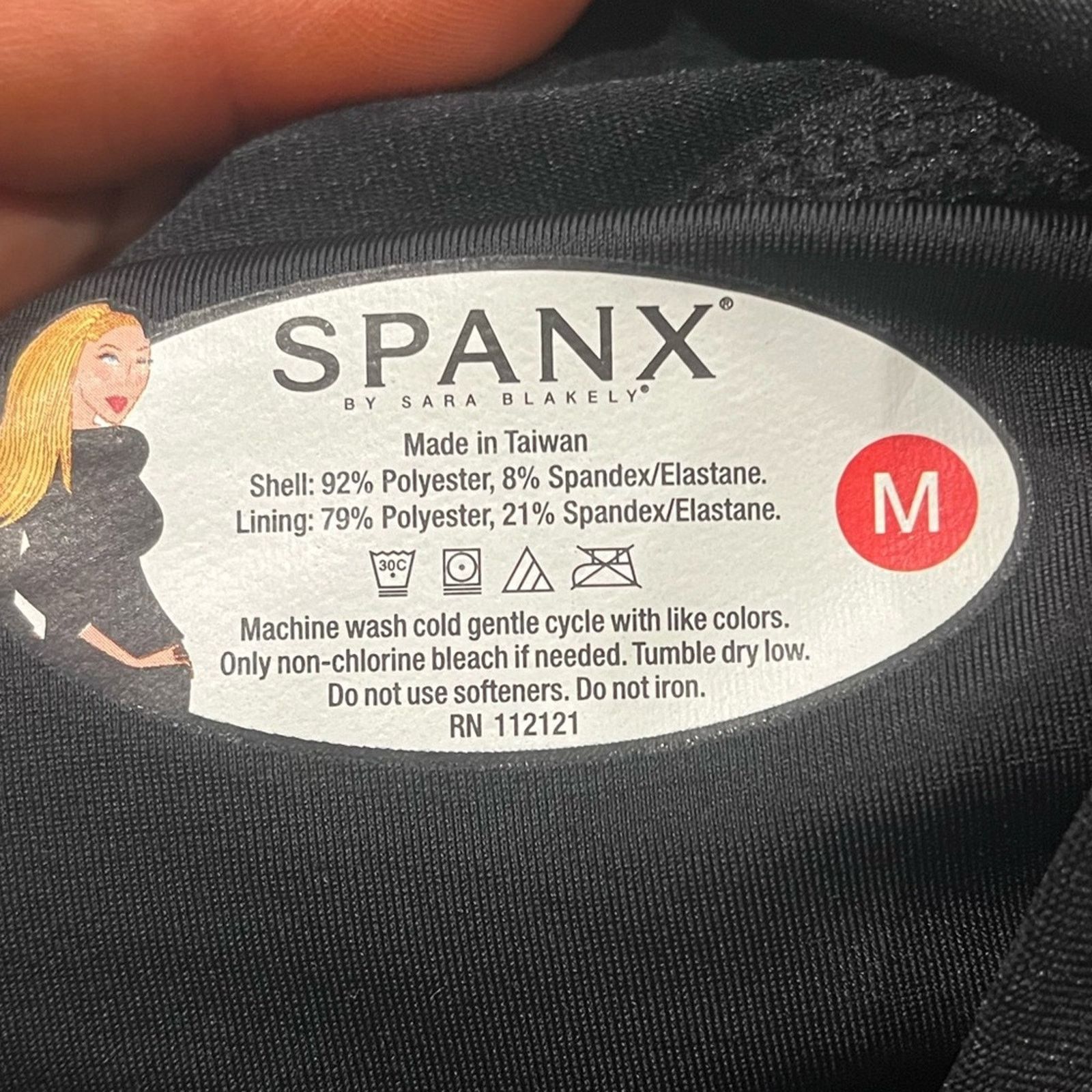 Spanx NWT Spanx Bod-A-Bing! Crop Pants Slimming Liner Black Size M Size 30" / US 8 / IT 44 - 6 Thumbnail