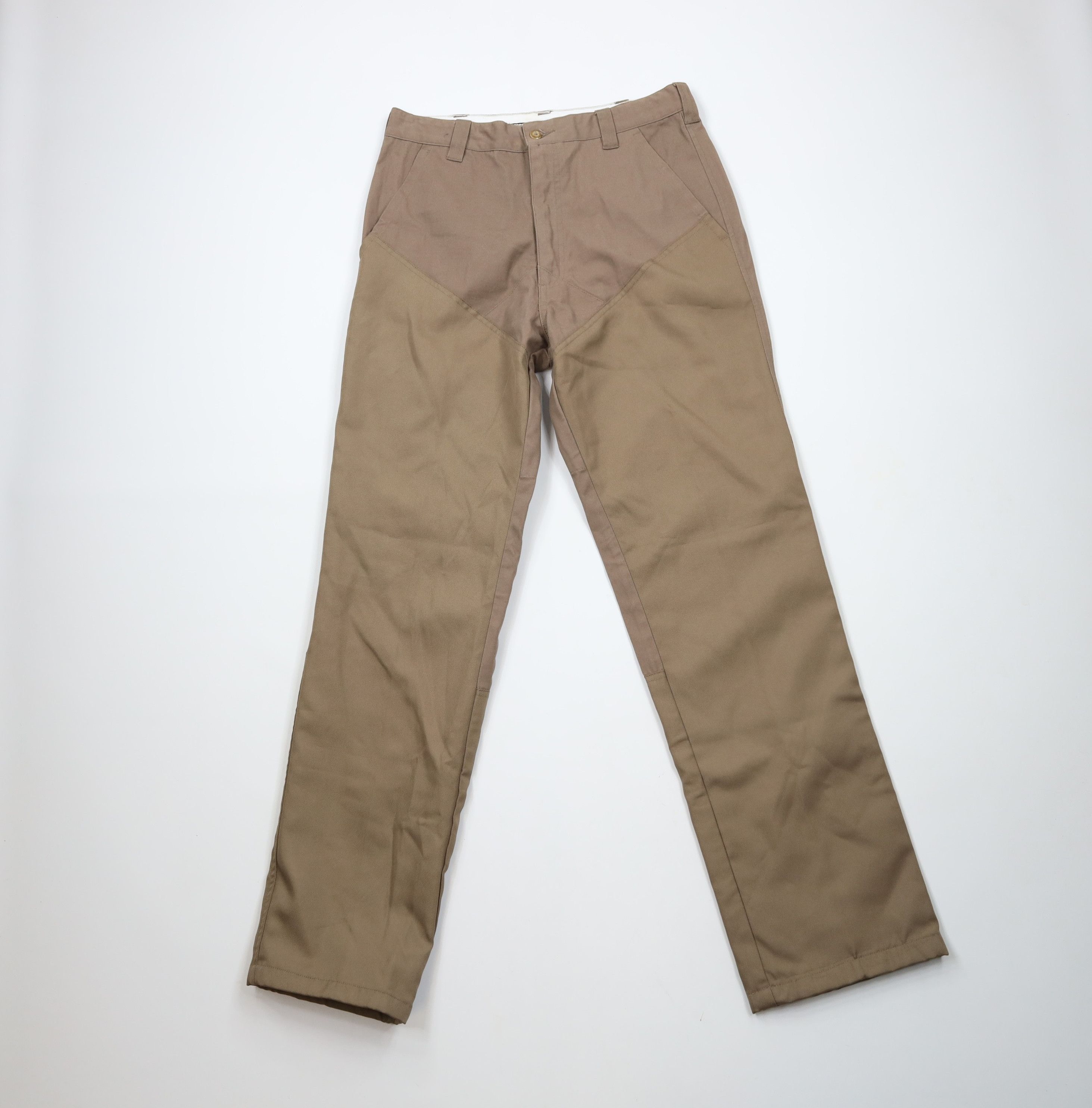 Vintage Vintage 90s Streetwear Birding Field Brush Pants Beige Brown Size US 30 / EU 46 - 1 Thumbnail