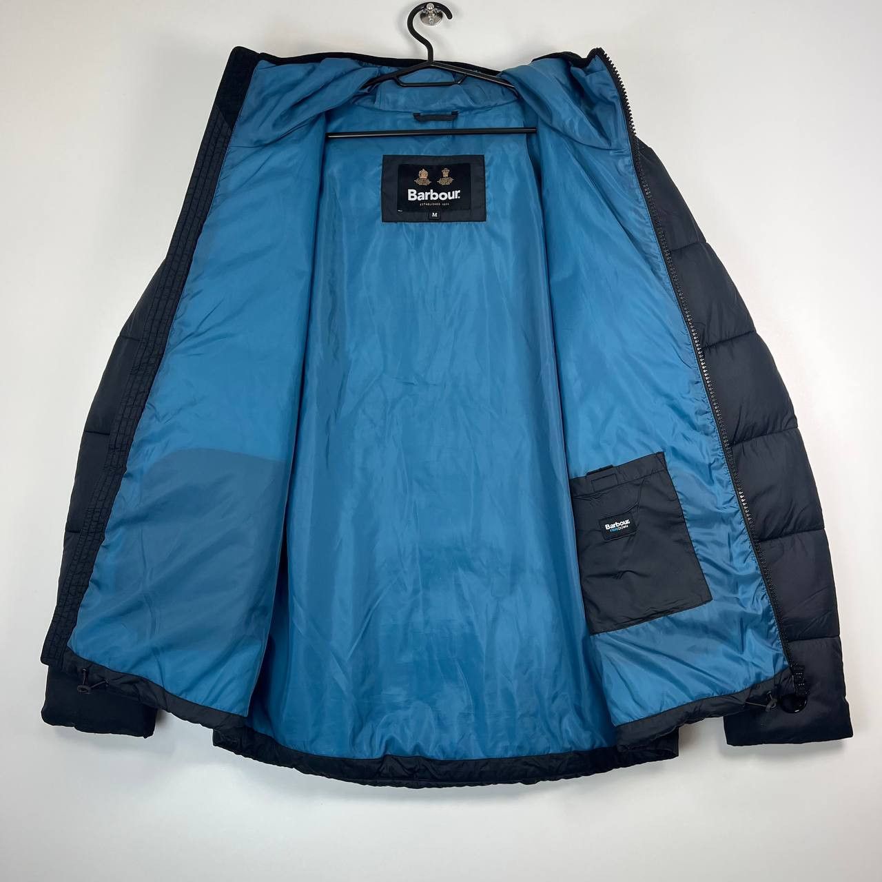 Barbour Barbour Dew Point Baffle Quilted Puffer Jacket Hooded Size M Size US M / EU 48-50 / 2 - 3 Thumbnail