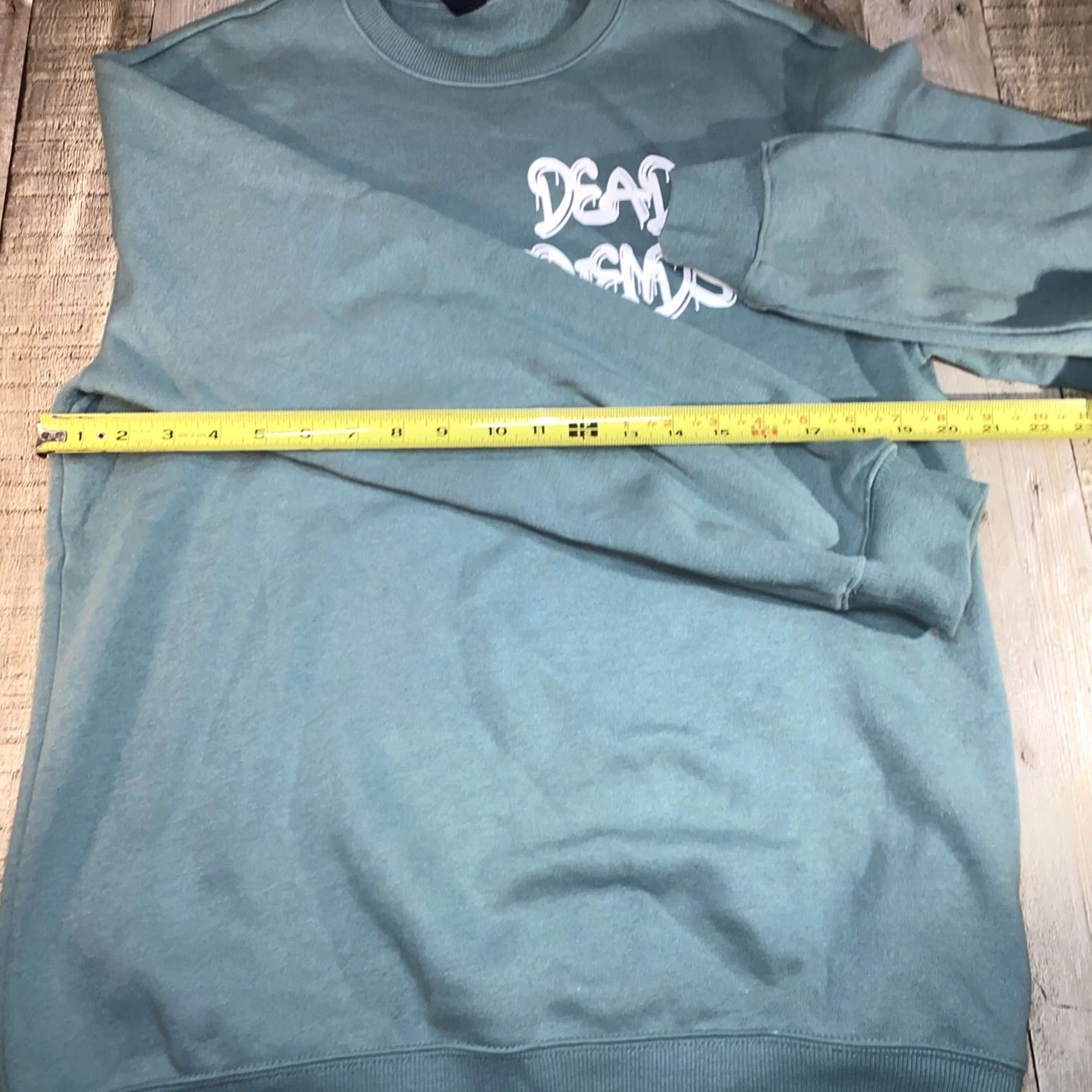 H&M H&M Sweater Men Teal Dead Friends Size S Pullover Small Blue Size US S / EU 44-46 / 1 - 3 Thumbnail