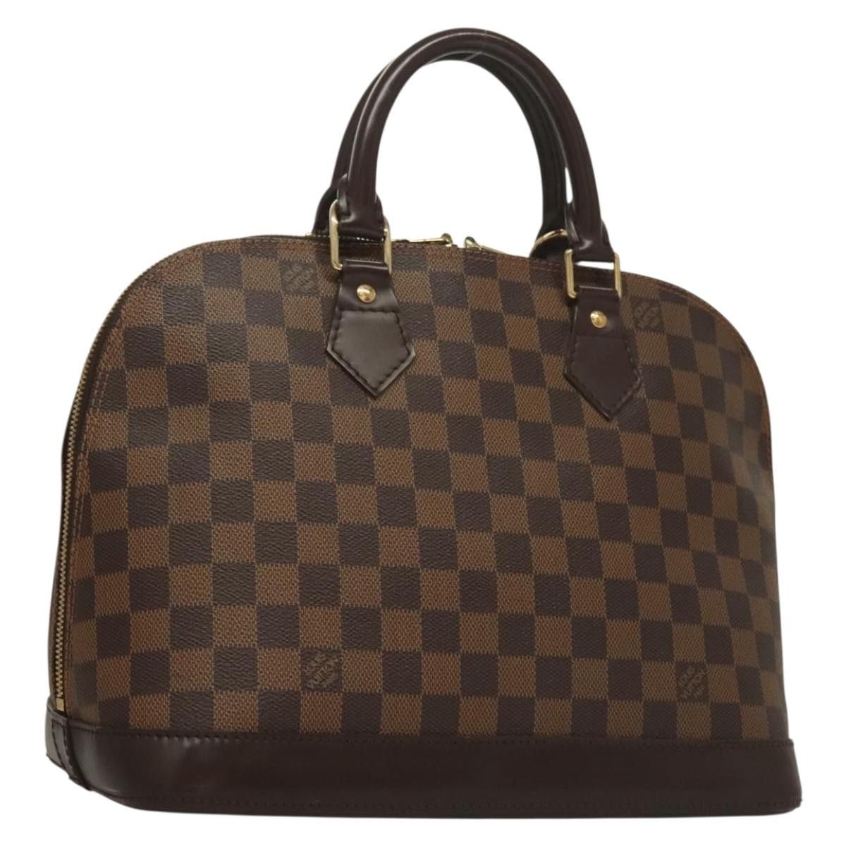 Louis Vuitton LOUIS VUITTON Damier Ebene Alma Hand Bag N51131 Size ONE SIZE - 1 Thumbnail