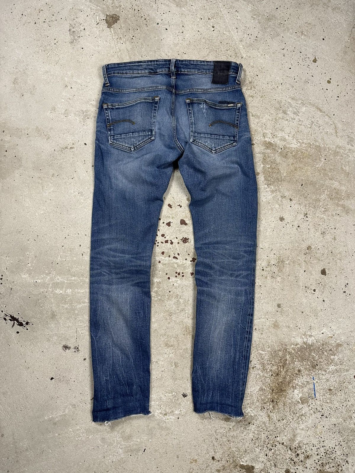 G-Star Vintage Y2K G Star Raw Selvedge 3301 Denim Pants Jeans Size US 32 / EU 48 - 3 Thumbnail