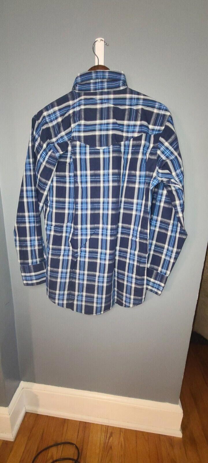 Designer High Noon Pearl Snap Western Shirt SMALL Men's Long Sleeve Size US S / EU 44-46 / 1 - 5 Thumbnail