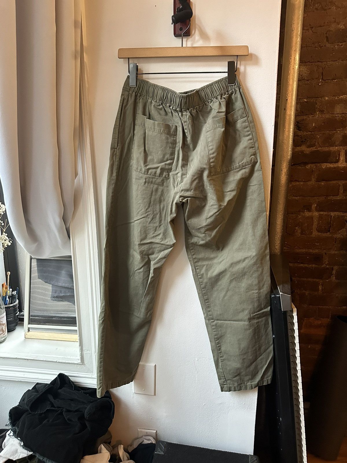 Muji Army Track Pants Size US 28 / EU 44 - 2 Thumbnail